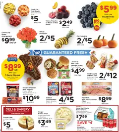Fry's Food Weekly Ad - valid from 17.09.2025 | Page: 10 | Products: Peaches, Beef, Carrot, Blueberries