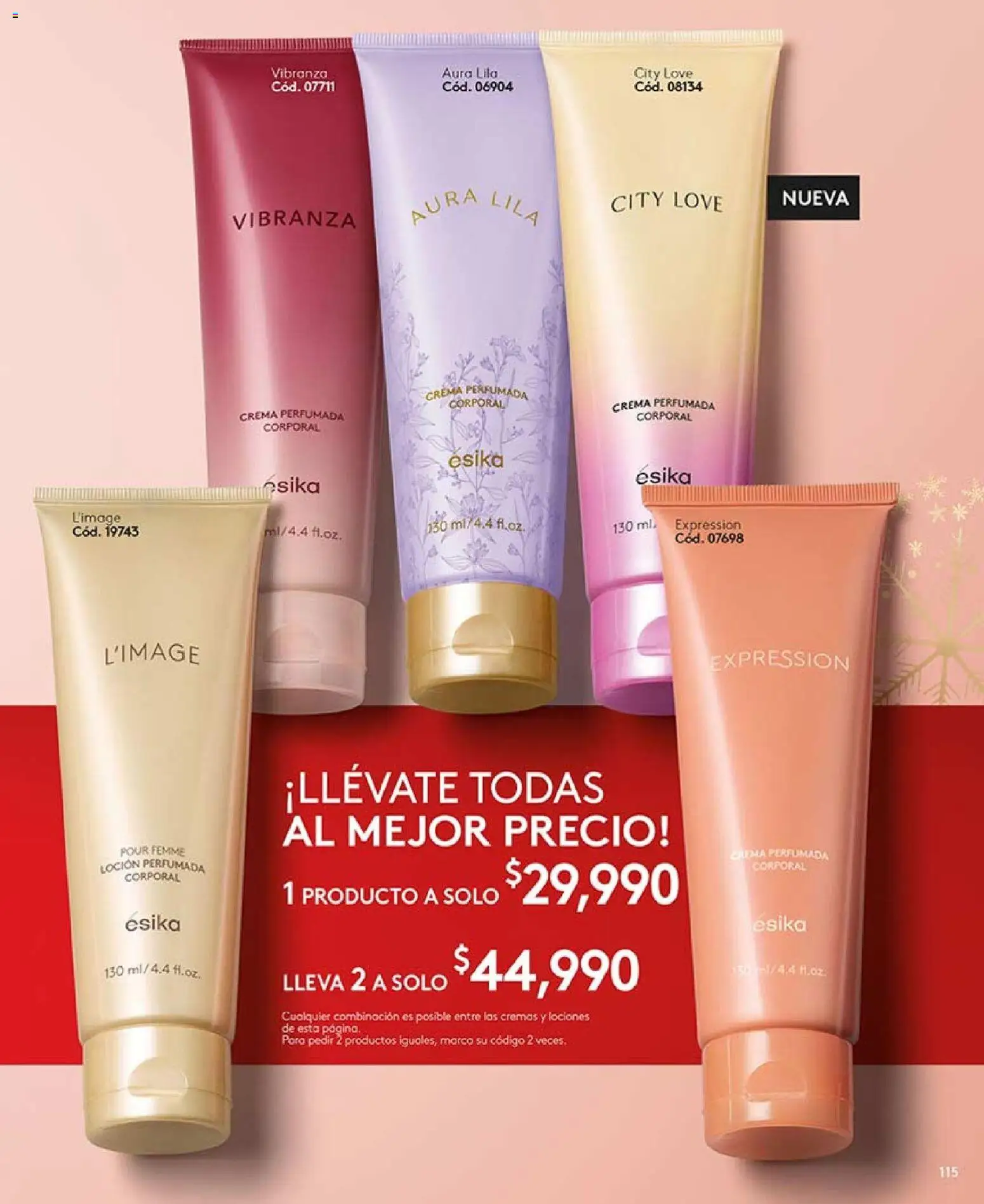 Ésika revista - valida desde el 03.11.2025 | Página: 127 | Productos: Crema, Loción, Combinación