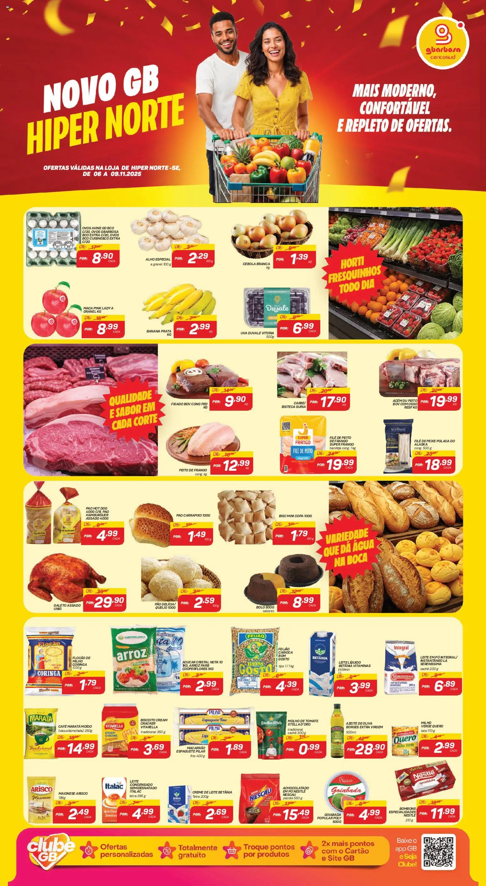 Gbarbosa Folheto - válido de 06.11.2025 | Página: 1 | Produtos: Biscoito, Achocolatado, Arroz, Bandeja