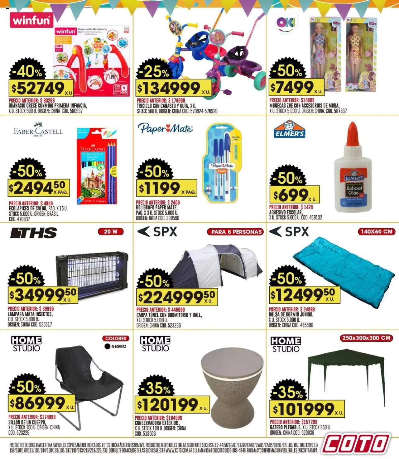 Coto - Ofertas │ válido desde el 29.09.2025 | Página: 21 | Productos: Carpa, Bolsa, Sillón, Gazebo