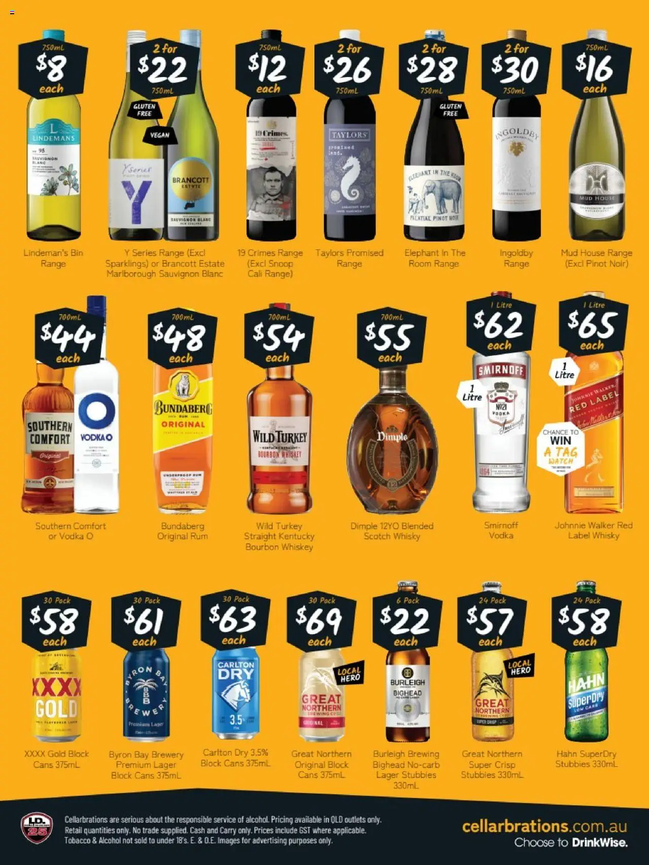 Cellarbrations catalogue - valid from 25.08.2025 | Page: 3 | Products: Vodka, Whiskey, Rum, Turkey