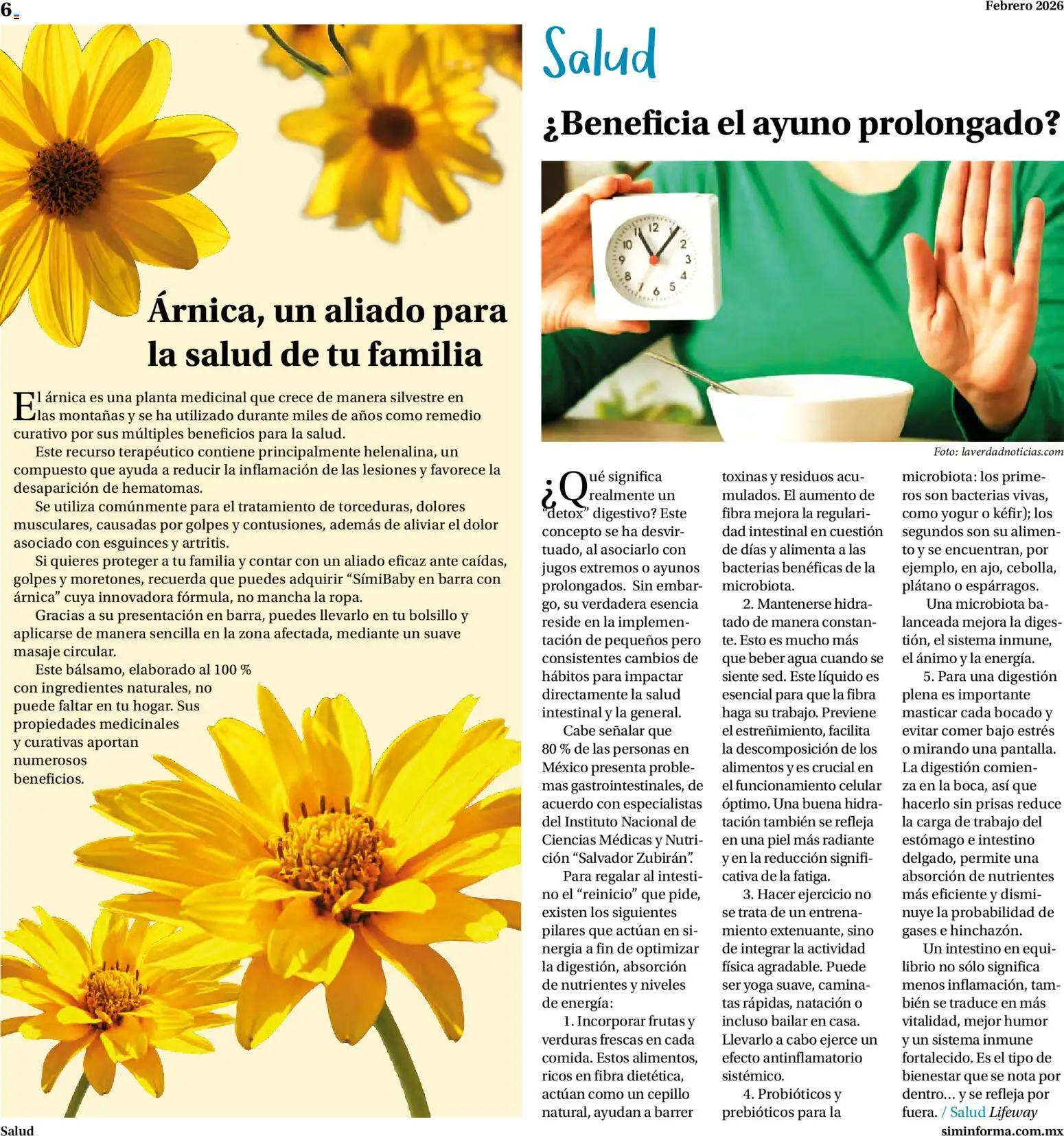 Nuevas ofertas de Farmacias Similares válidas en toda la República Mexicana desde el 01.02.2026. ¡Encuentra las mejores ofertas en Farmacias Similares catálogo! | Página: 6 | Productos: Plátano, Cepillo, Radiante, Barra