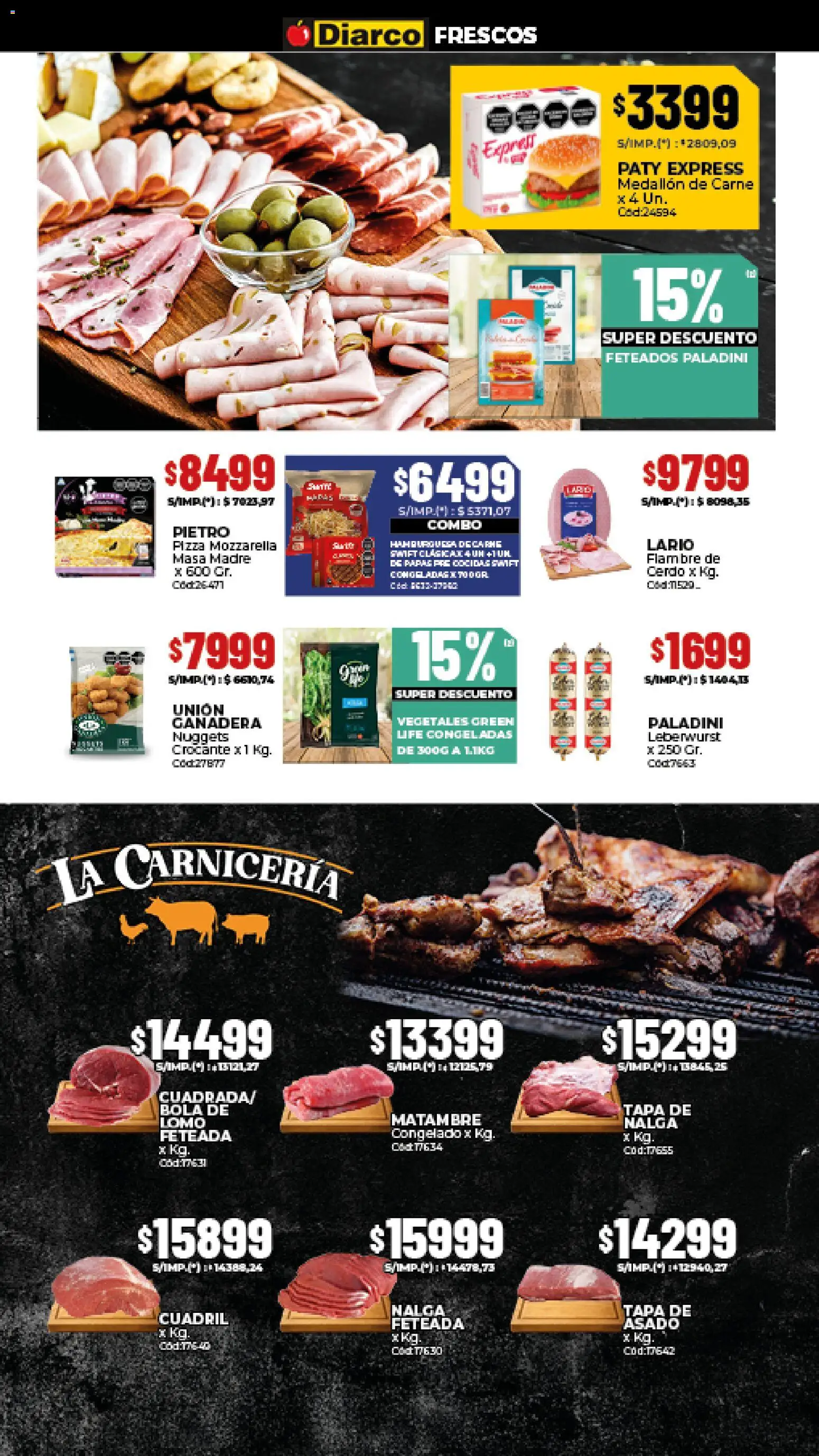 Diarco ofertas │ válido desde el 22.12.2025 | Página: 11 | Productos: Pizza, Cerdo
