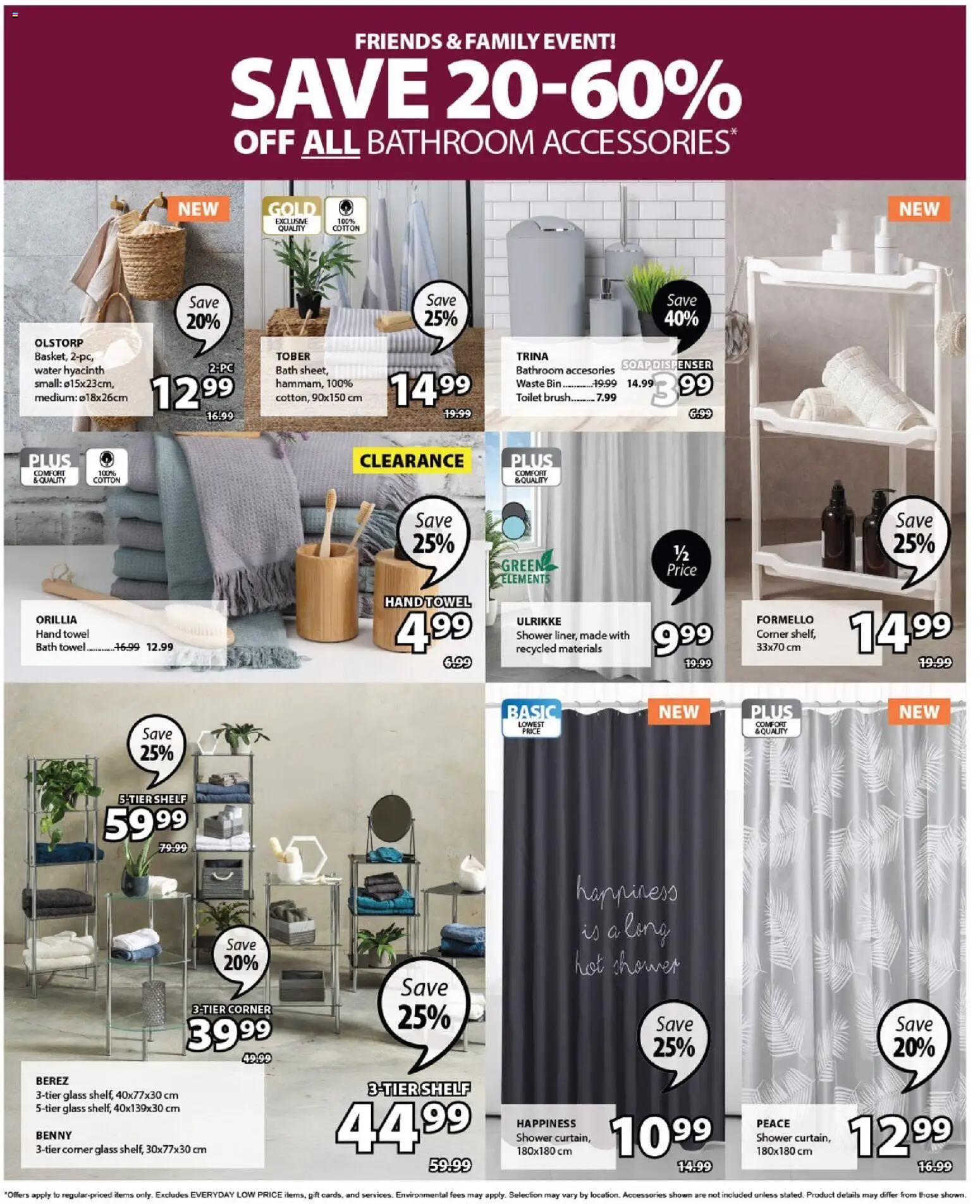 JYSK flyer valid from 26.02.2026 | Page: 25 | Products: Soap, Shelf, Bath, Shower