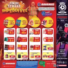 Bahamas Supermercados - Ofertas Fim de Semana Imperdível - Pré-Visualização do folheto da loja Bahamas Supermercados, válido de 19.09.2025