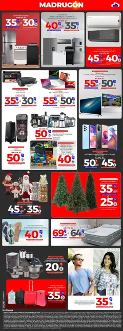 Olímpica - Black days Madrugon -  Vista previa de la revista de la tienda Olímpica valido desde el 01.11.2025 | Página: 4 | Productos: Banco, Peso, Baño, Ropa interior