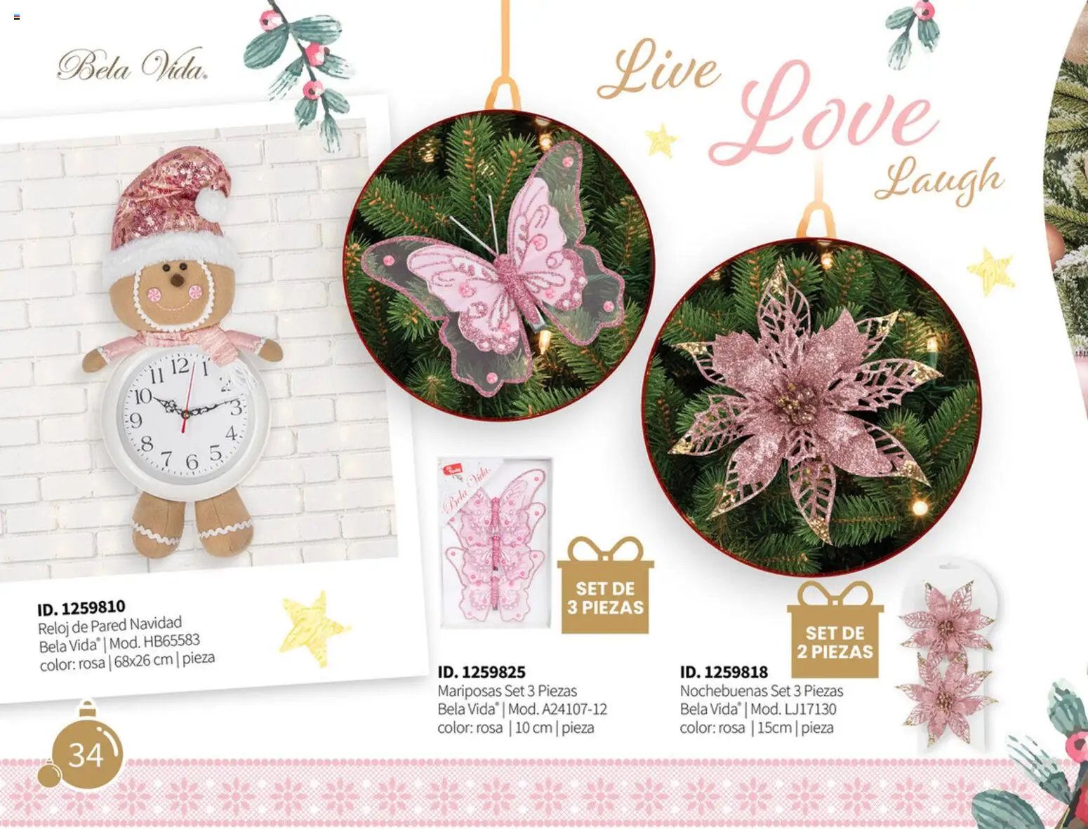 Nuevas ofertas de Price Shoes válidas en toda la República Mexicana desde el 11.11.2025. ¡Encuentra las mejores ofertas en Price Shoes catálogo Navidad! | Página: 34 | Productos: Reloj