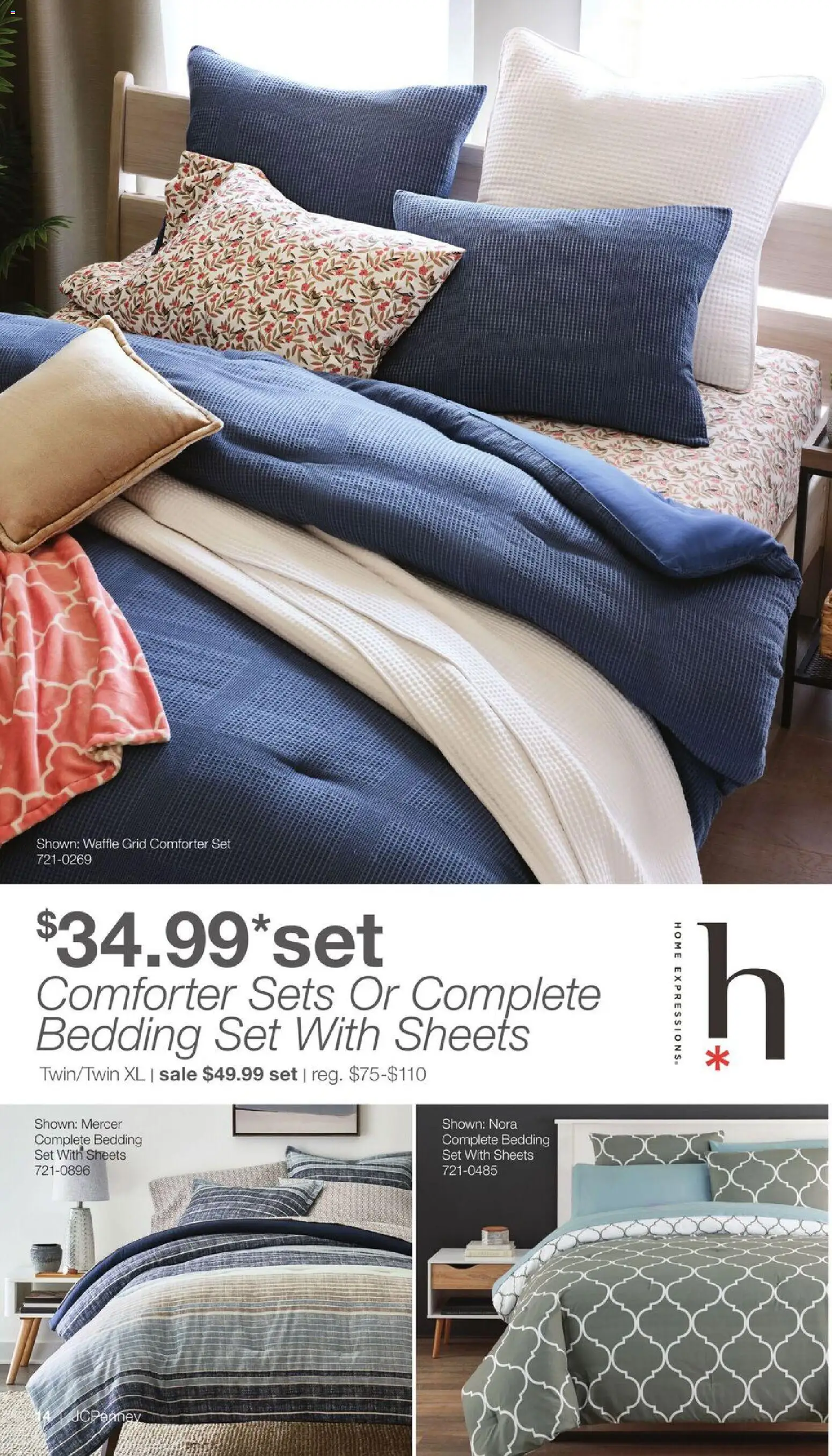 JCPenney Our Biggest Home Sale of the Season - valid from 23.03.2026 | Page: 13 | Products: Comforter