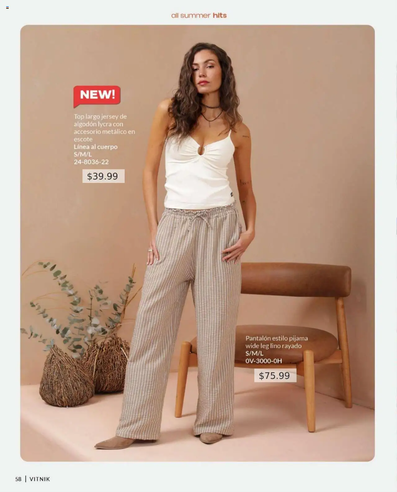 Vitnik catálogo │ válido desde el 07.10.2025 | Página: 58 | Productos: Algodón, Top, Pijama