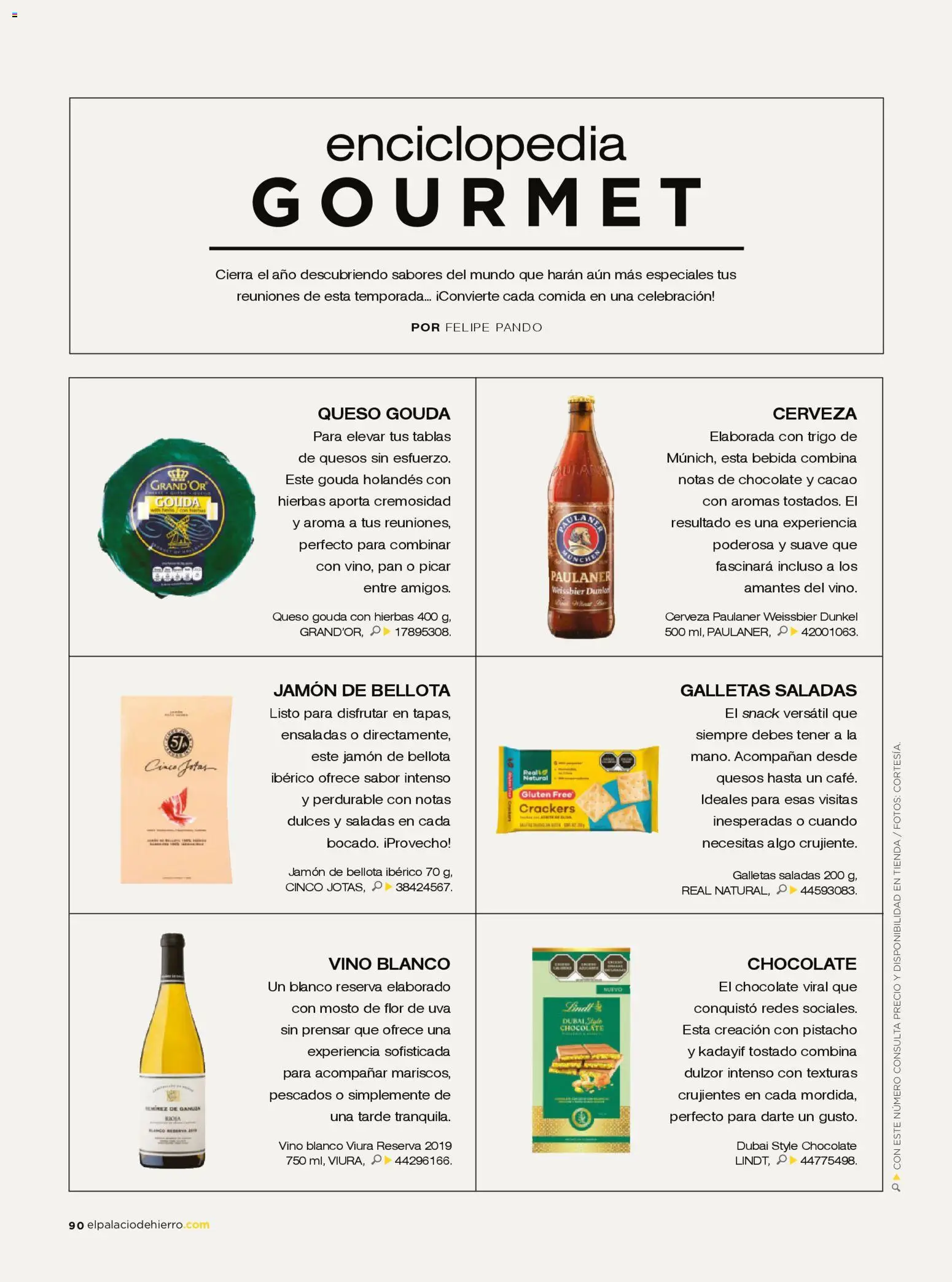 Nuevas ofertas de Palacio De Hierro válidas en toda la República Mexicana desde el 01.11.2025. ¡Encuentra las mejores ofertas en Palacio De Hierro catálogo! | Página: 92