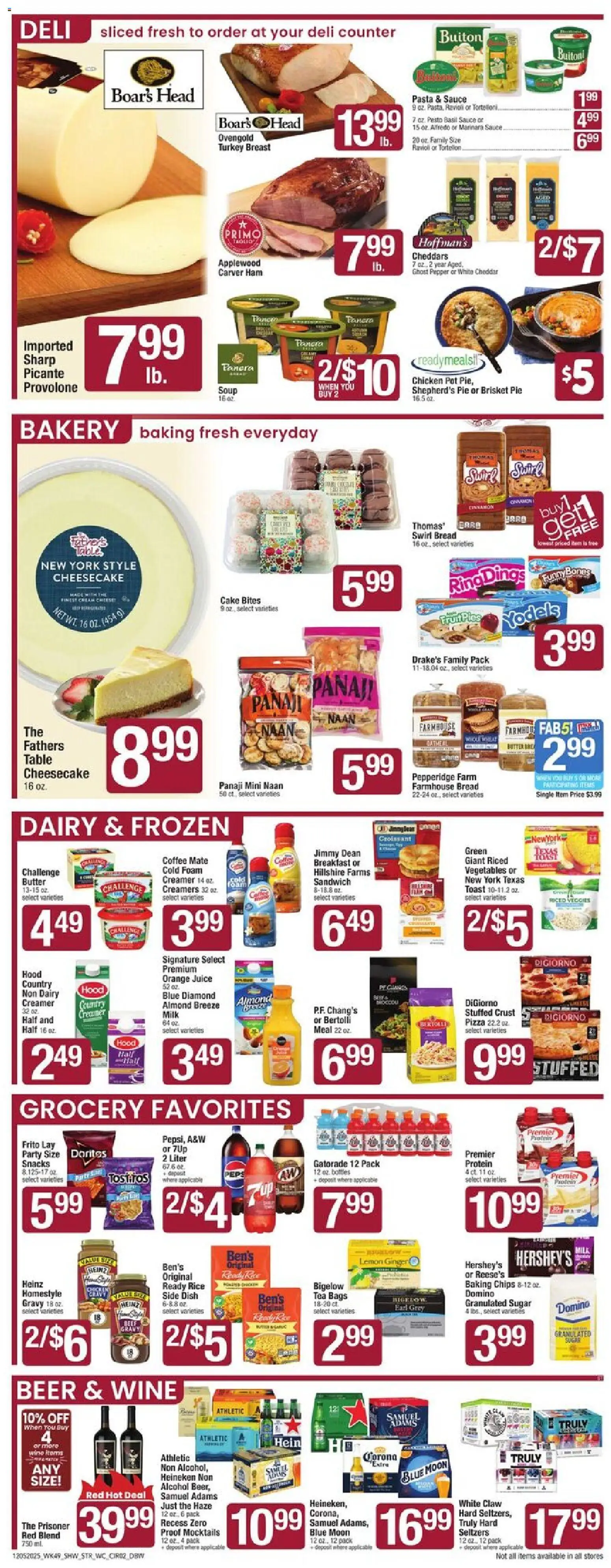 Star Market Weekly Ad - MA - valid from 05.12.2025 | Page: 2 | Products: Table, Milk, Bread, Lemon