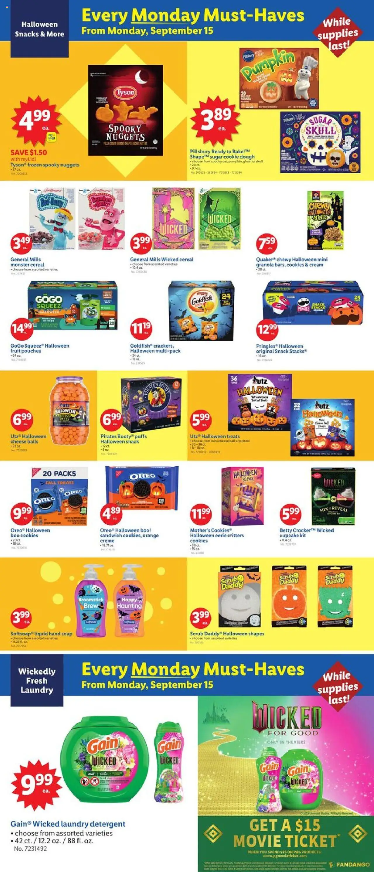 Lidl Weekly Ad - NJ - valid from 10.09.2025 | Page: 5 | Products: Cheese, Soap, Detergent, Cookies