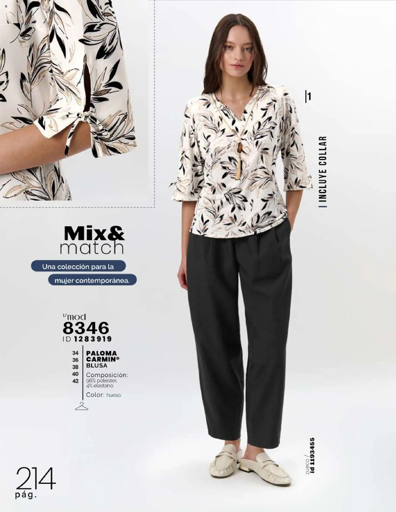 Nuevas ofertas de Price Shoes válidas en toda la República Mexicana desde el 11.03.2026. ¡Encuentra las mejores ofertas en Price Shoes catálogo Ella! | Página: 214 | Productos: Blusa, Collar