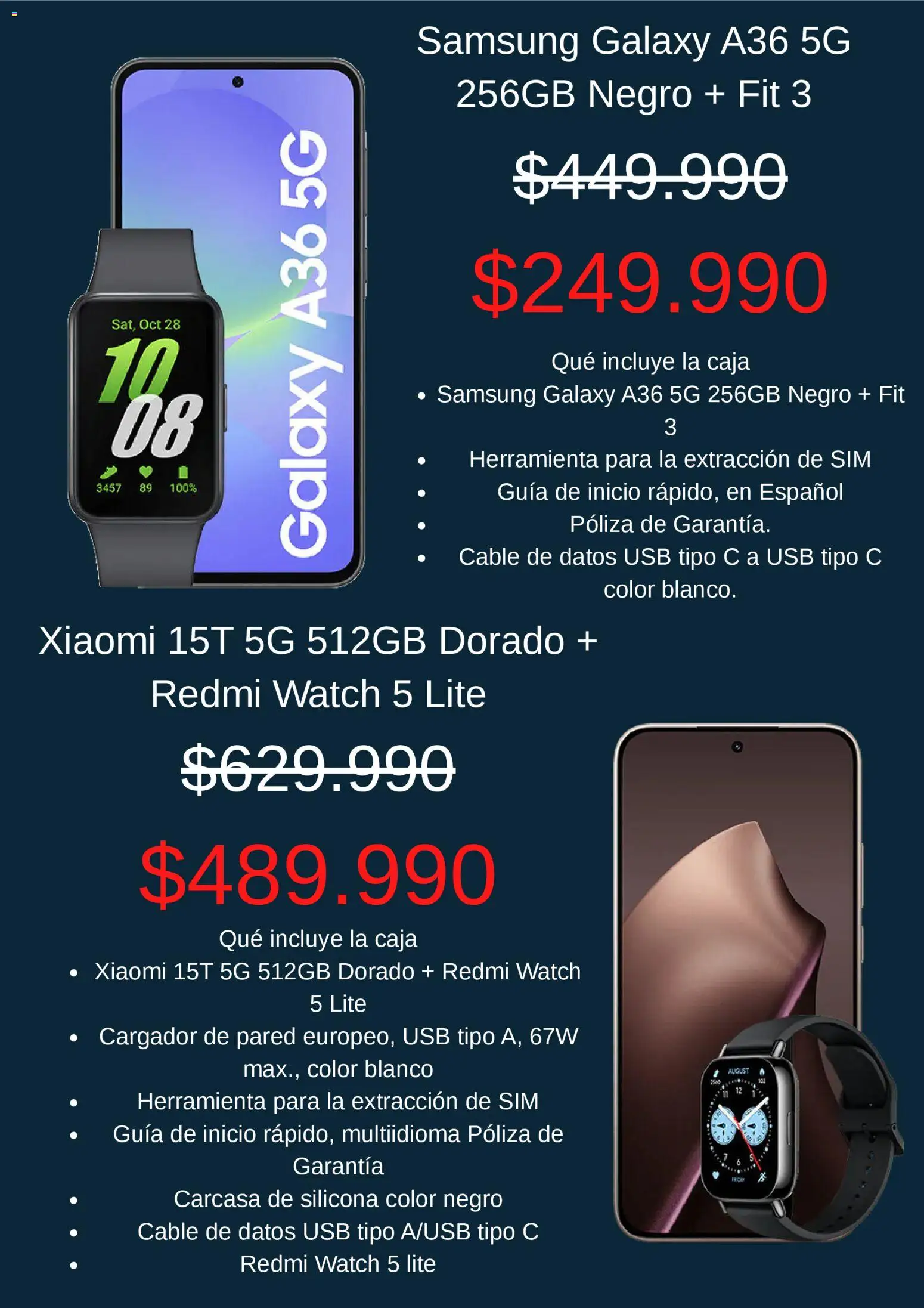 Movistar - Black Friday │ válido desde el 28.11.2025 | Página: 2 | Productos: Cable, Usb, Cargador, Caja