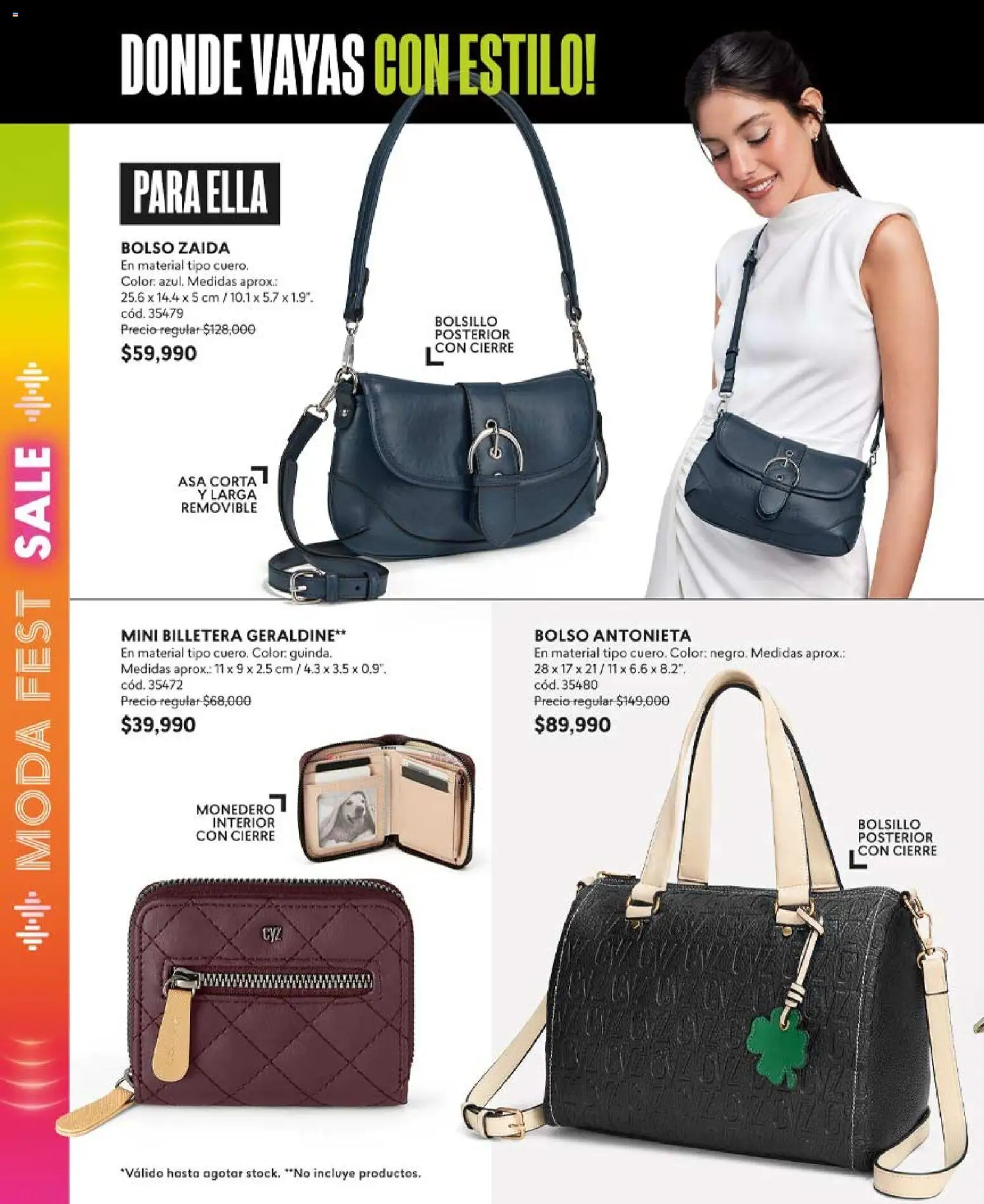 CyZone revista - valida desde el 01.05.2026 | Página: 80 | Productos: Bolso, Billetera, Monedero