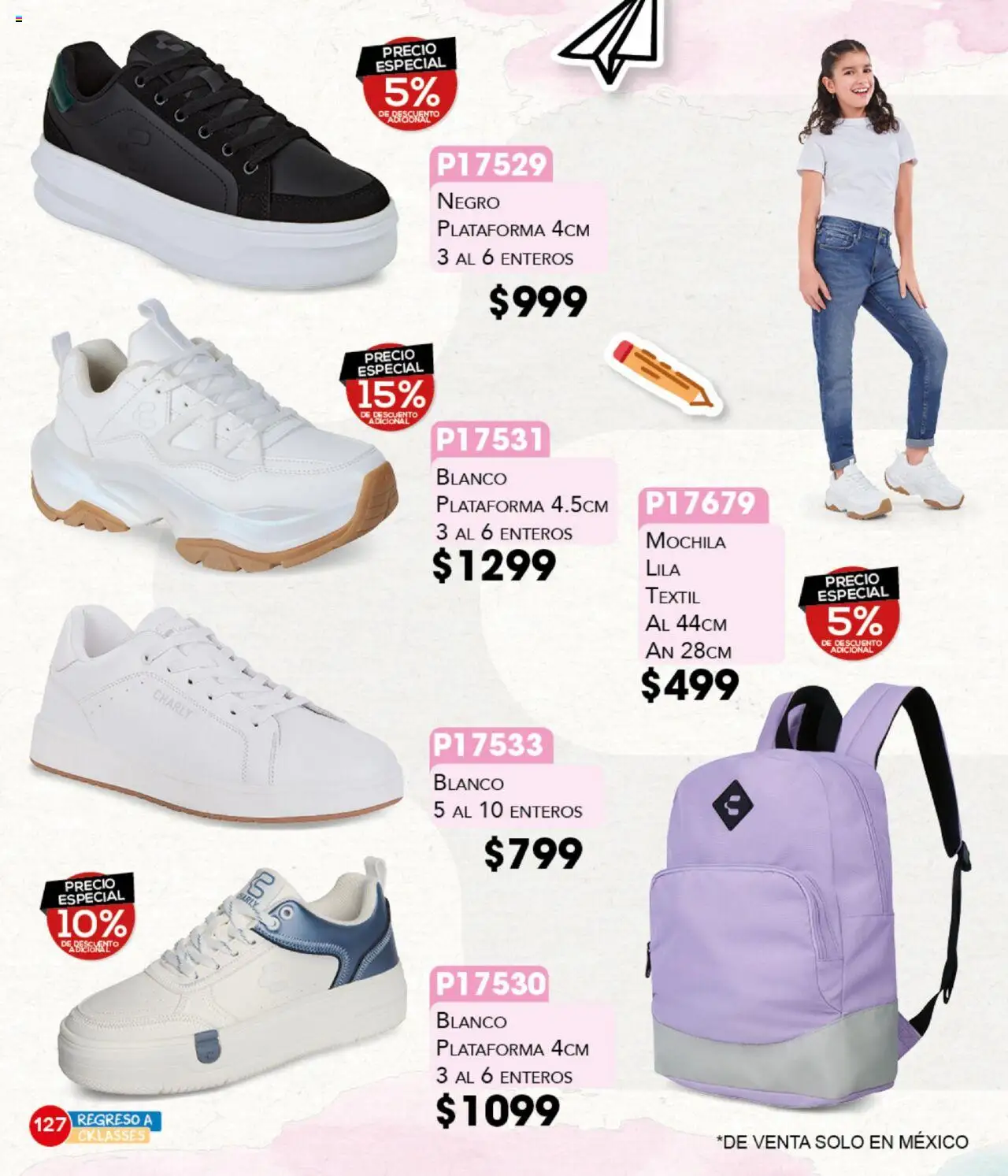 Nuevas ofertas de Cklass válidas en toda la República Mexicana desde el 18.08.2025. ¡Encuentra las mejores ofertas en Cklass - Catálogo Regreso a Clases! | Página: 128 | Productos: Mochila