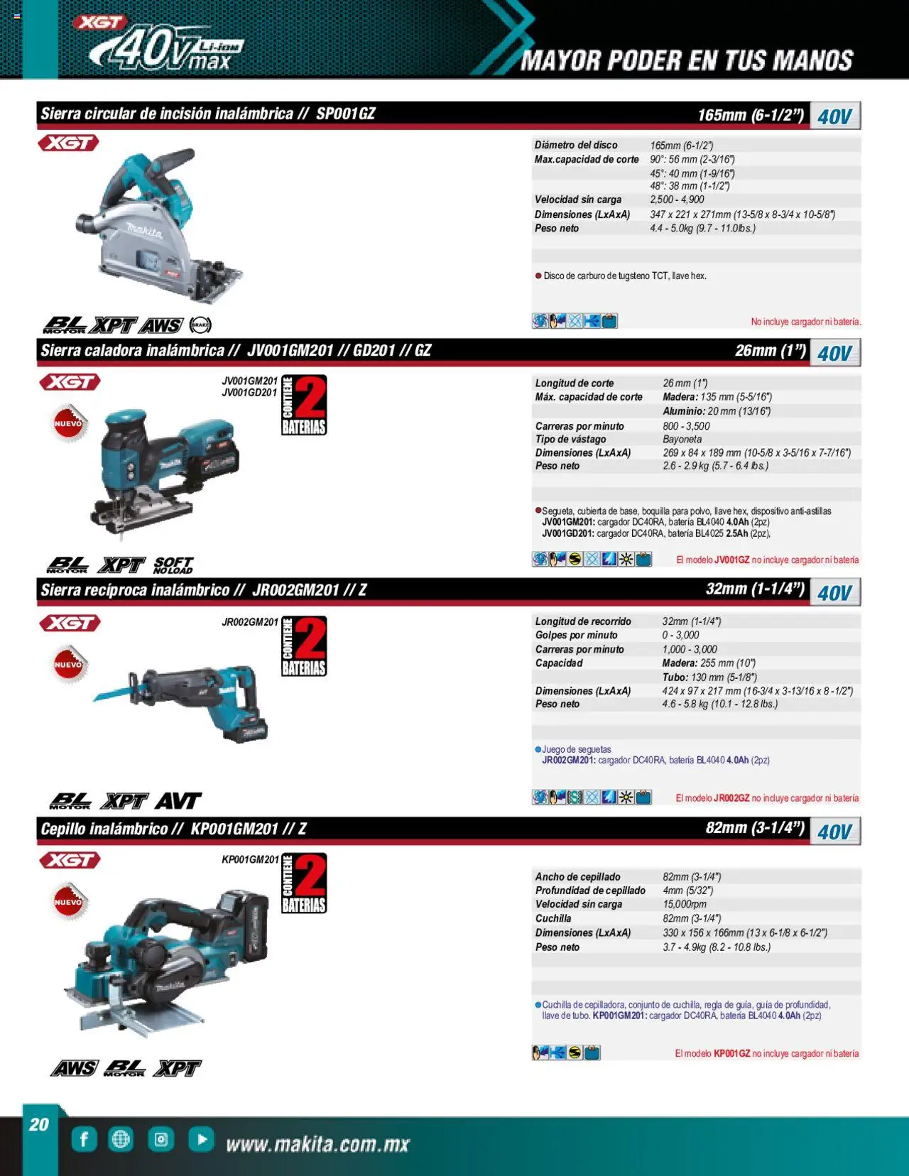 Nuevas ofertas de Makita válidas en toda la República Mexicana desde el 16.03.2023. ¡Encuentra las mejores ofertas en Makita Líneas de Ensamble! | Página: 22