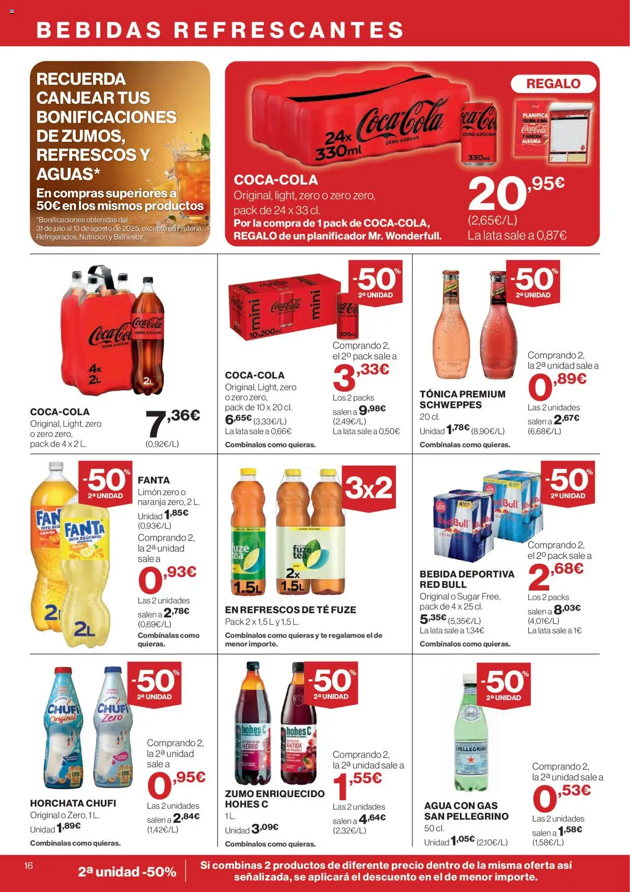 Nuevas ofertas de El Corte Inglés válidas en toda la República Mexicana desde el 14.08.2025. ¡Encuentra las mejores ofertas en El Corte Inglés - Catálogo Nuestros Mejores Precios! | Página: 18 | Productos: Azúcar, Agua, Limón, Té