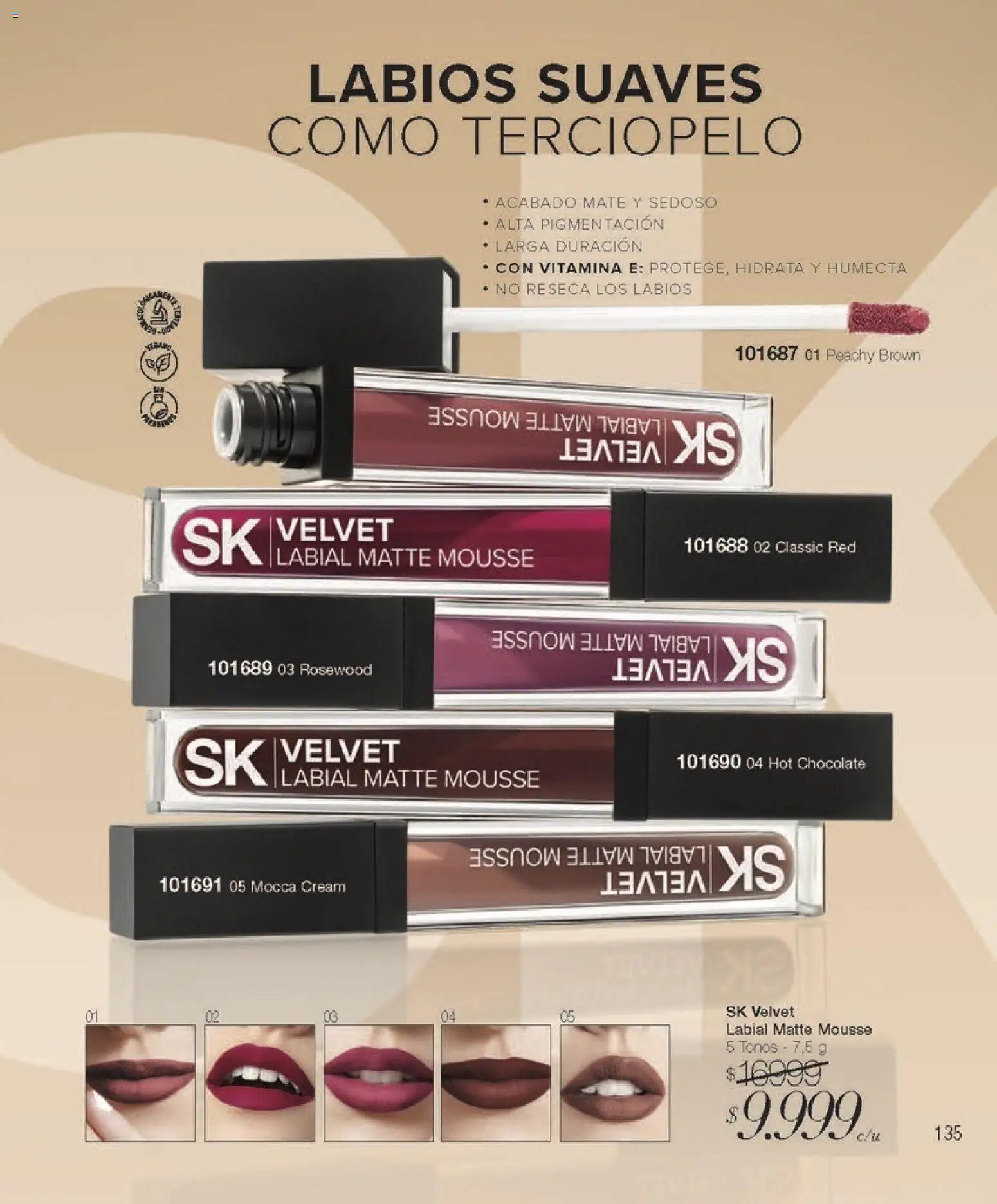 Violetta - Violetta Cosméticos │ válido desde el 09.03.2026 | Página: 710 | Productos: Mate, Mousse, Chocolate