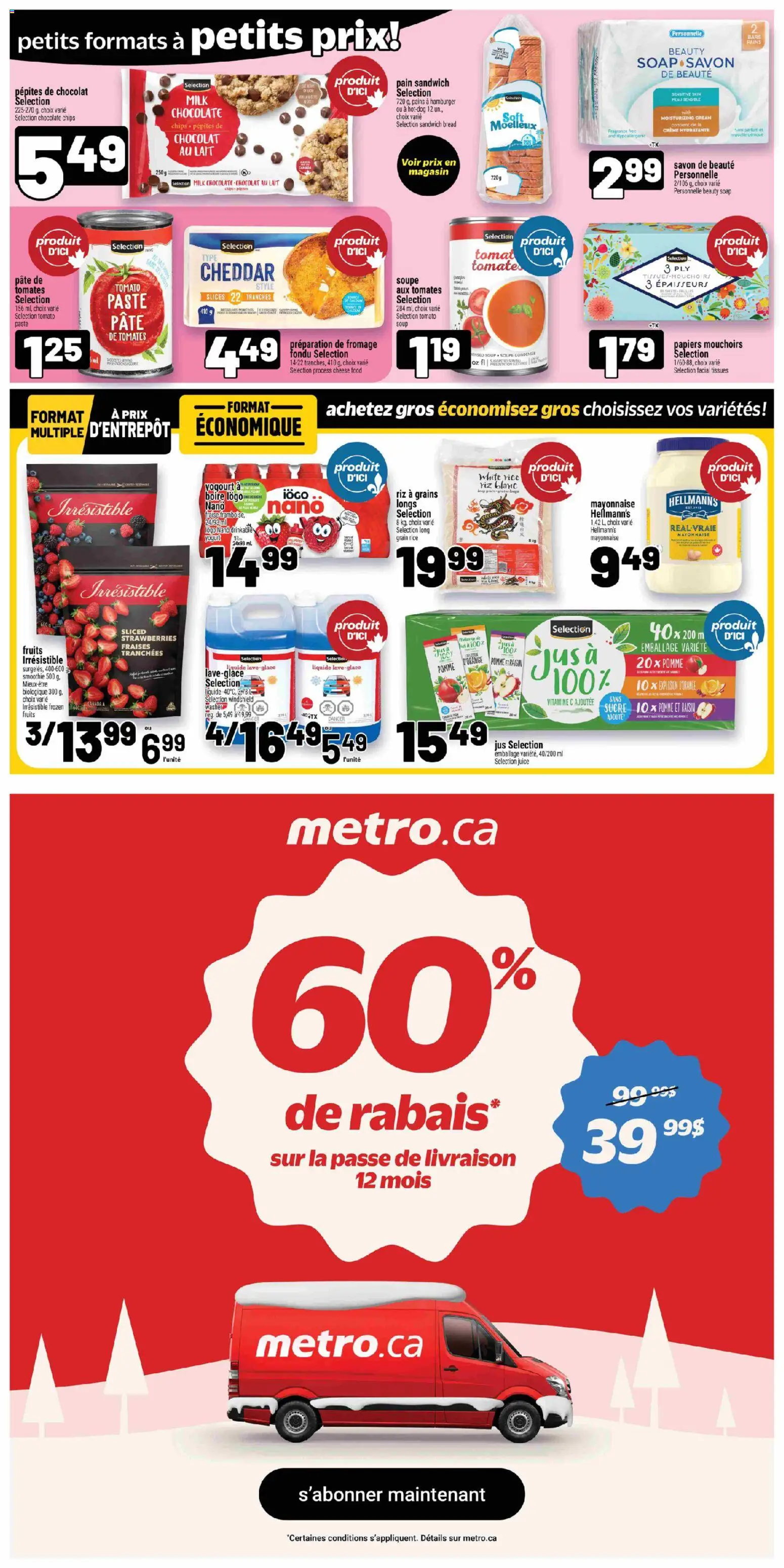 Metro flyer valid from 15.01.2026 | Page: 5 | Products: Rice, Soap, Milk, Cheese