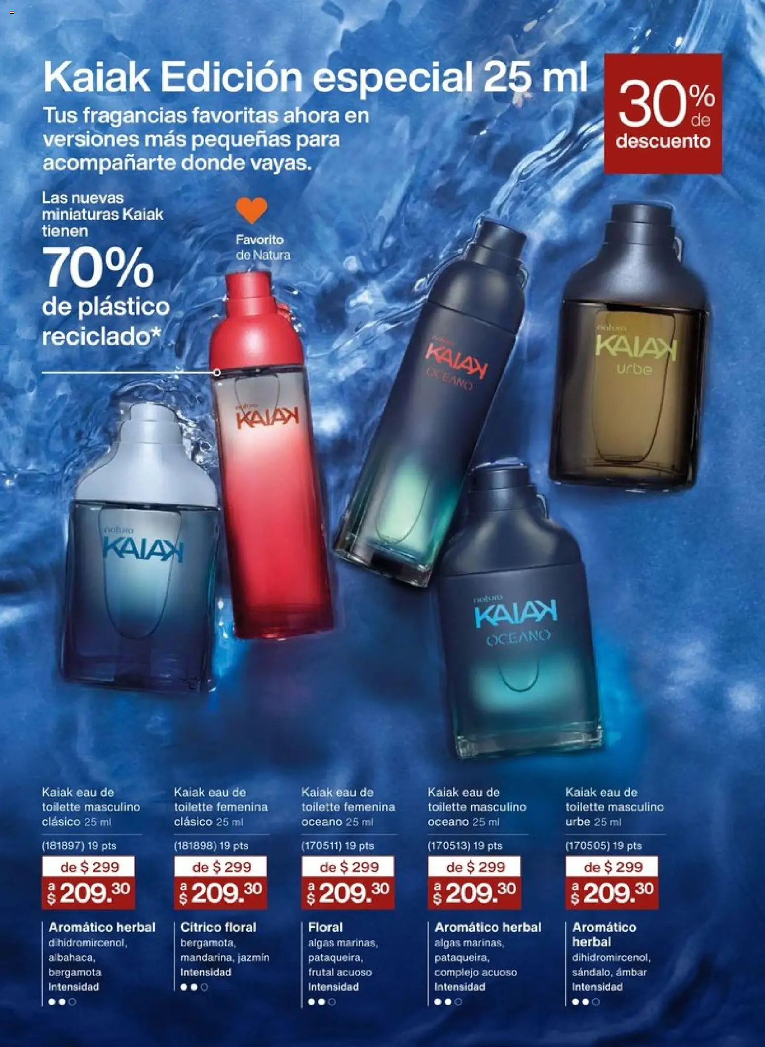 Nuevas ofertas de Natura válidas en toda la República Mexicana desde el 20.12.2025. ¡Encuentra las mejores ofertas en Natura campaña 1 2026! | Página: 29 | Productos: Eau de toilette