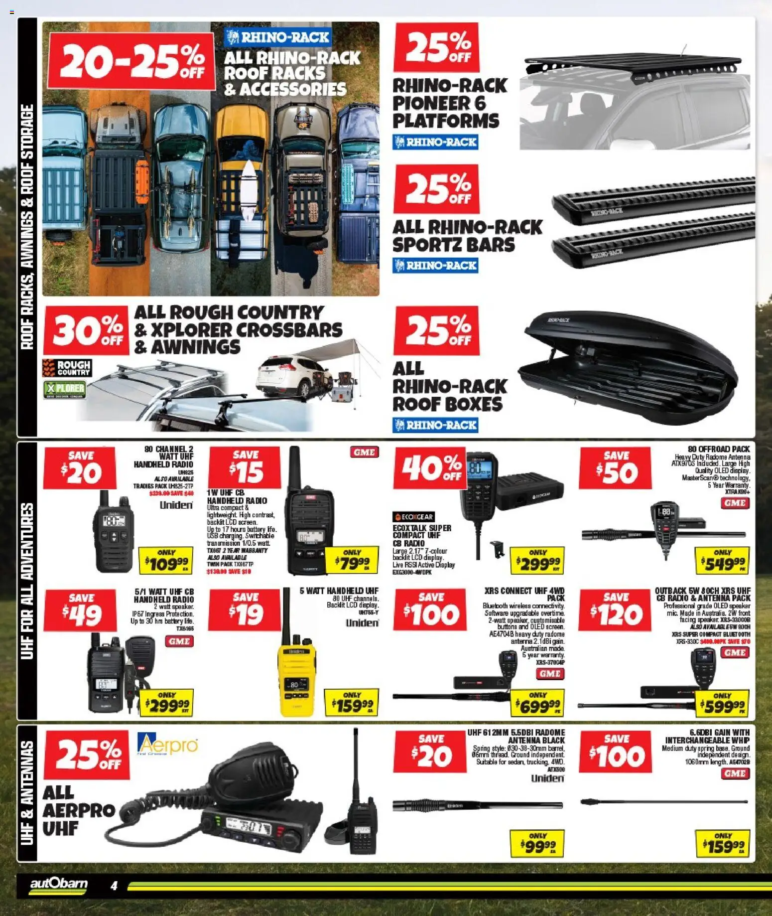 Autobarn catalogue - valid from 04.03.2026 | Page: 4 | Products: Battery, Accessories, Speaker, Usb
