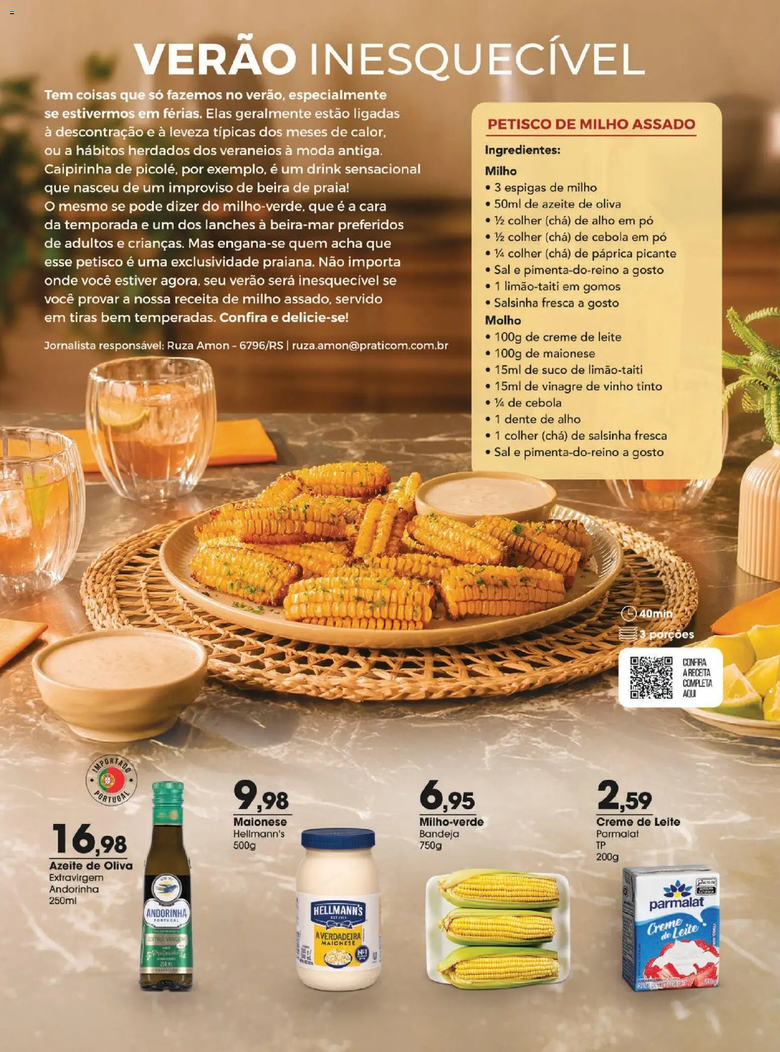 Zaffari Folheto - válido de 03.02.2026 | Página: 2 | Produtos: Alho, Cebola, Creme de leite, Sal