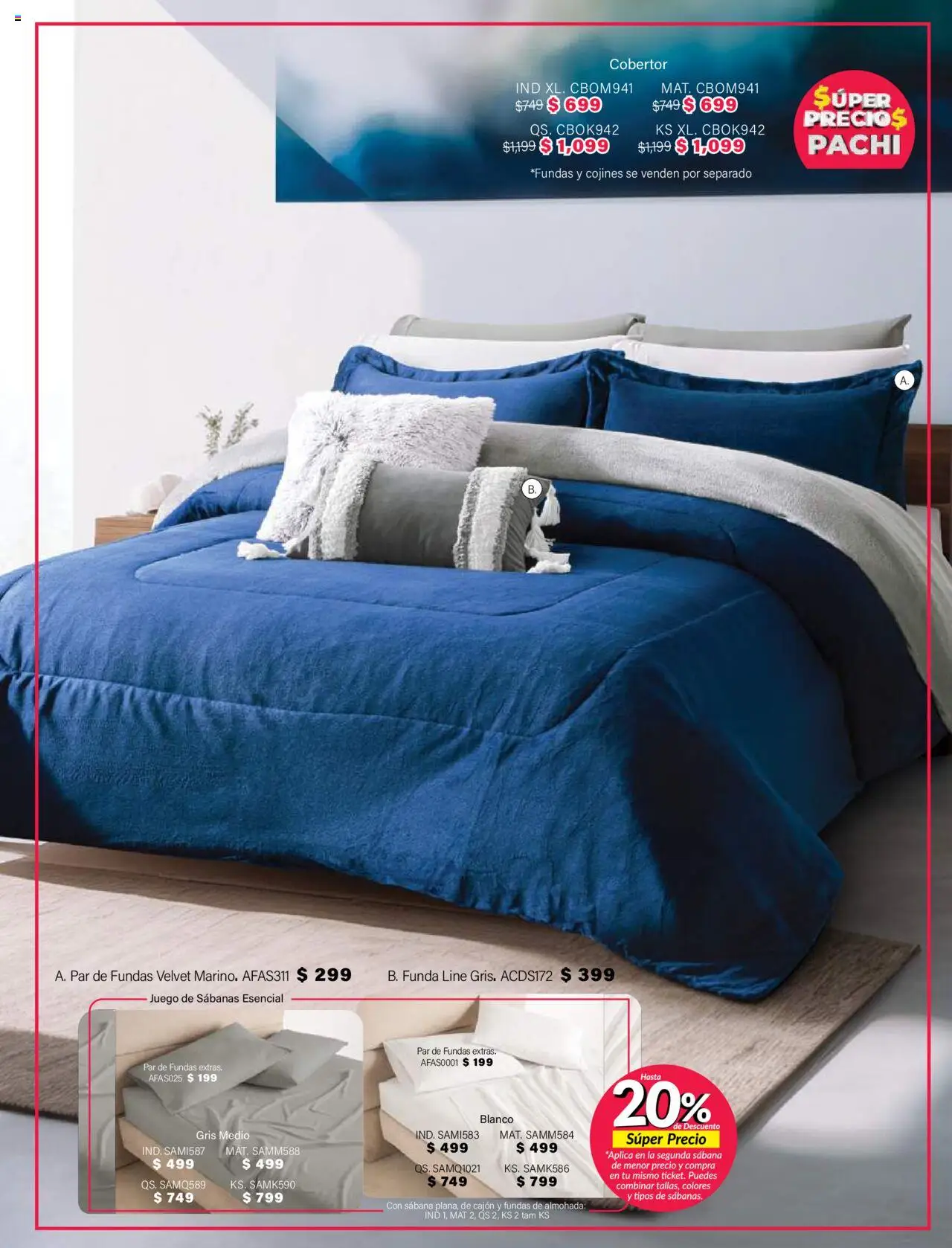 Nuevas ofertas de Colchas Concord válidas en toda la República Mexicana desde el 01.08.2025. ¡Encuentra las mejores ofertas en Colchas Concord - Catálogo! | Página: 674 | Productos: Cobertor, Juego, Funda, Sabanas