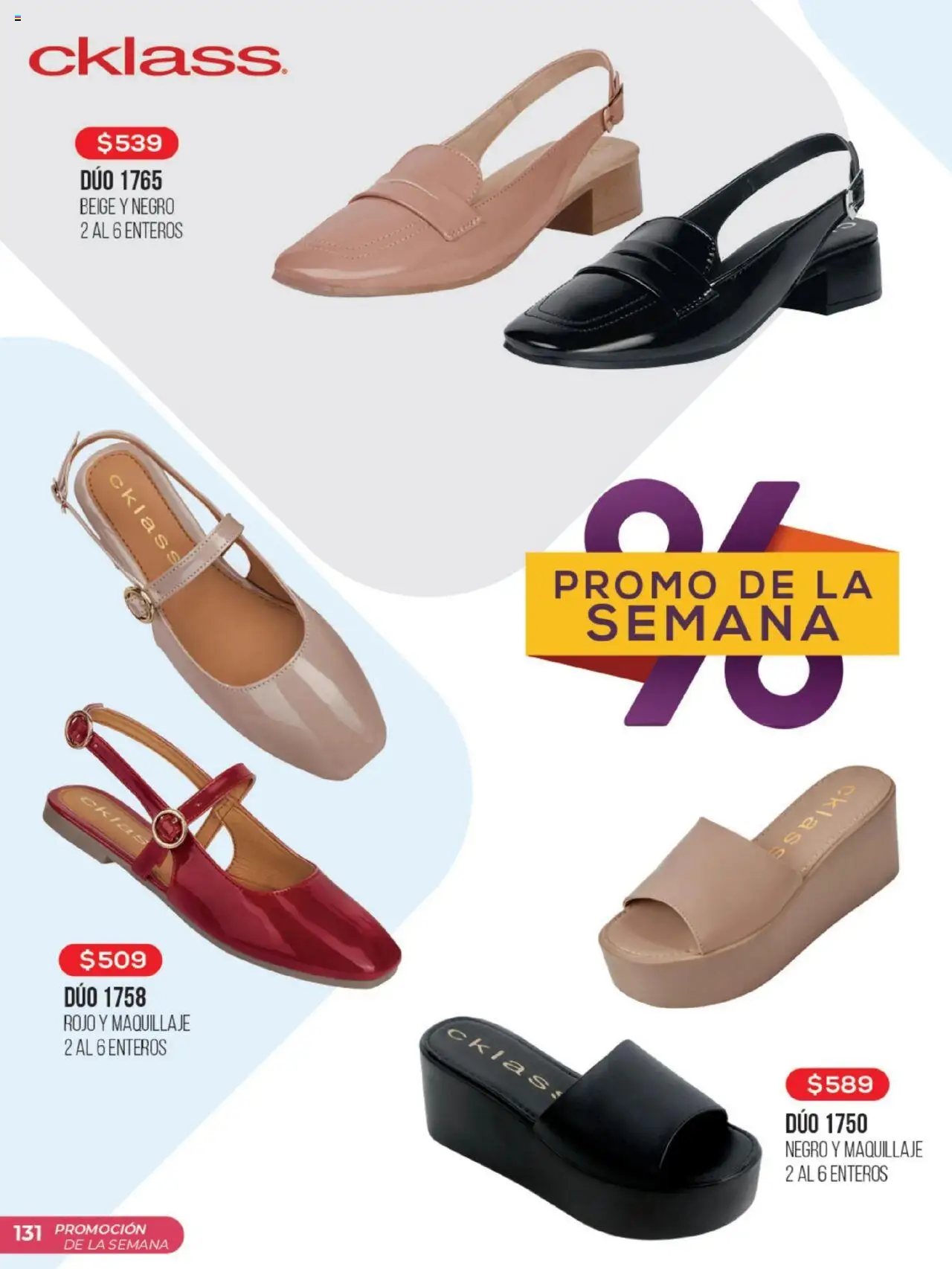 Nuevas ofertas de Cklass válidas en toda la República Mexicana desde el 14.08.2025. ¡Encuentra las mejores ofertas en Cklass - Catálogo Promo De La Semana! | Página: 132 | Productos: Maquillaje
