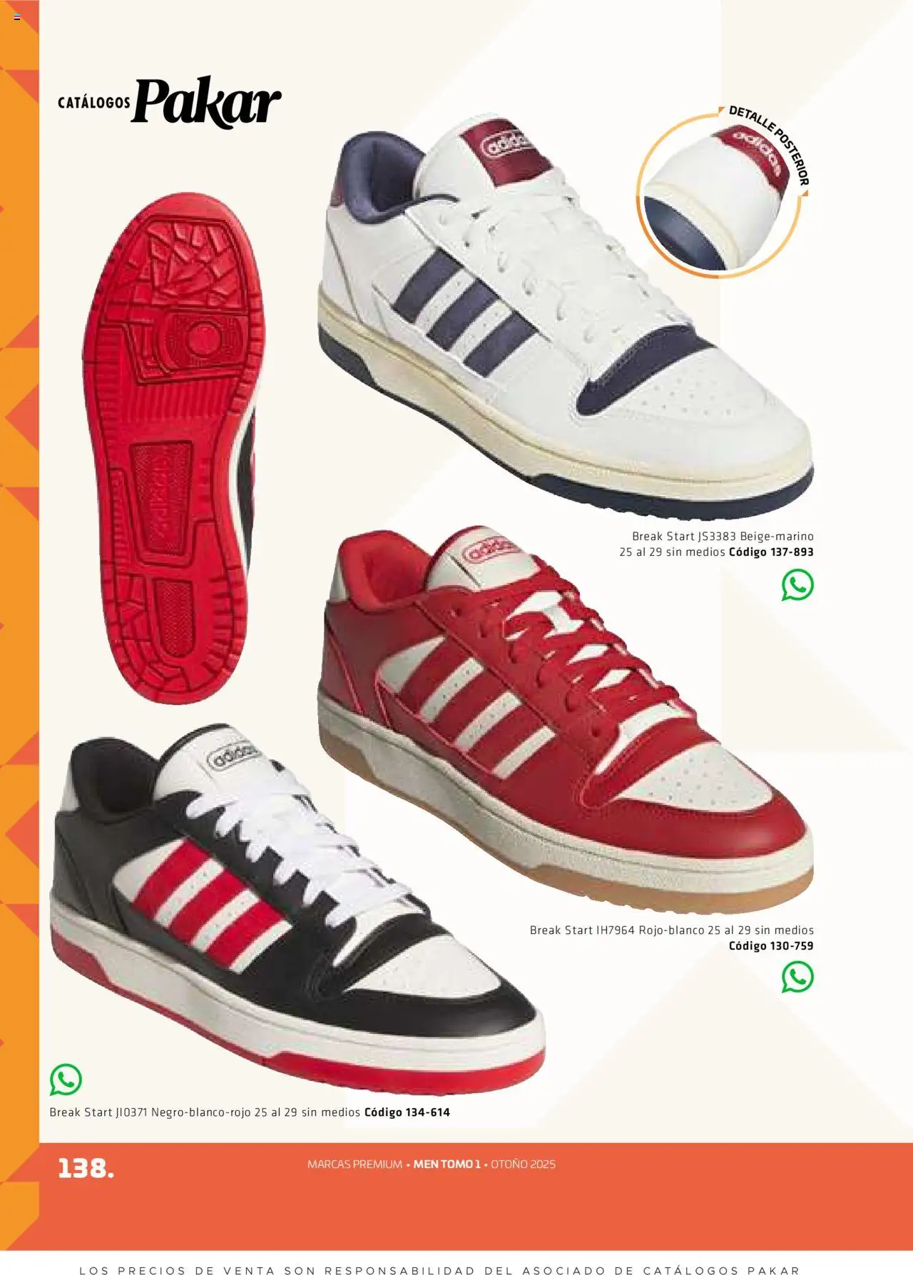 Nuevas ofertas de SC Pakar válidas en toda la República Mexicana desde el 29.08.2025. ¡Encuentra las mejores ofertas en SC Pakar - Catálogo Otoño Men Tomo 1! | Página: 138