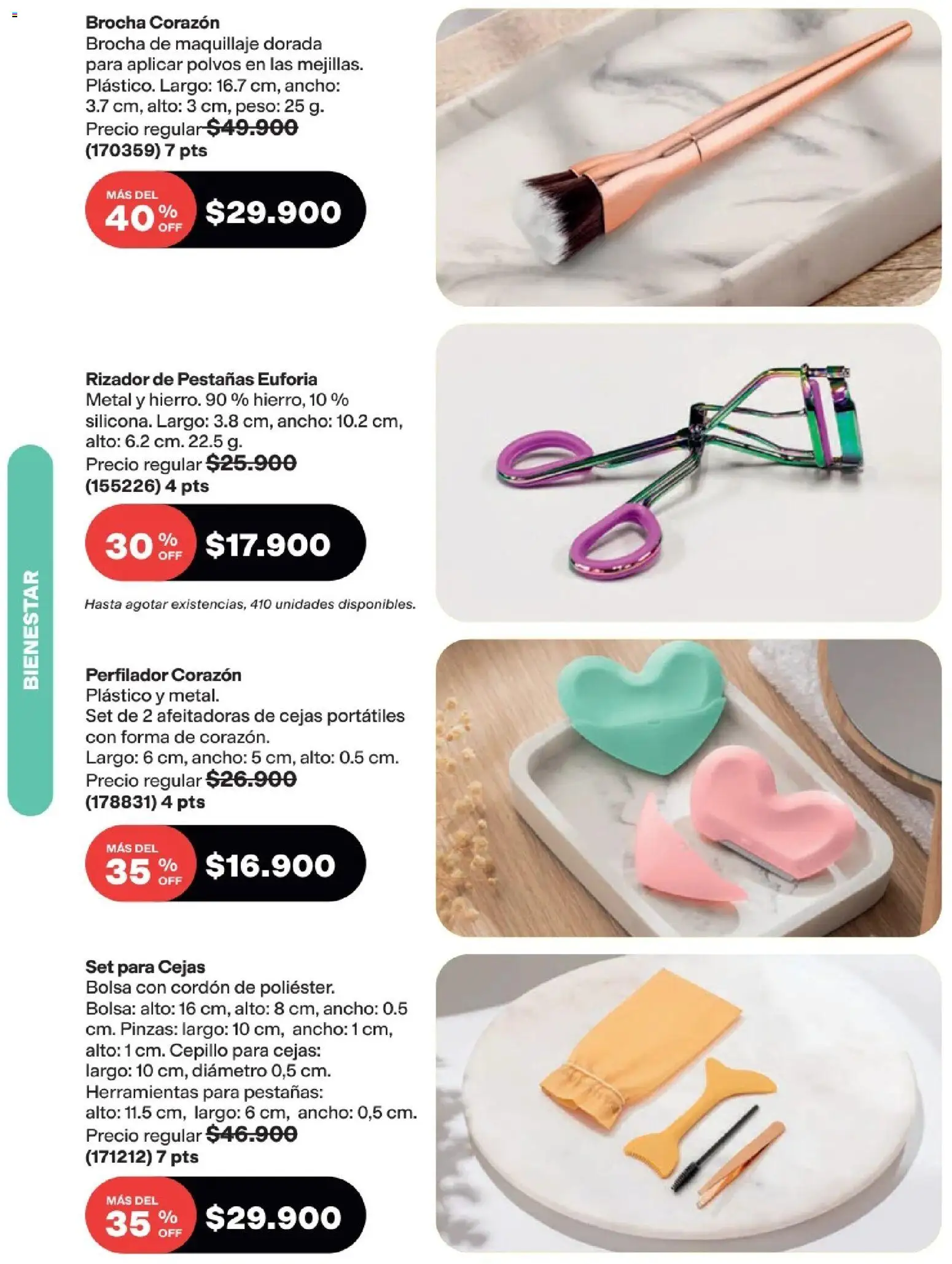 Avon revista - valida desde el 25.03.2026 | Página: 174 | Productos: Peso, Brocha, Cepillo, Perfilador