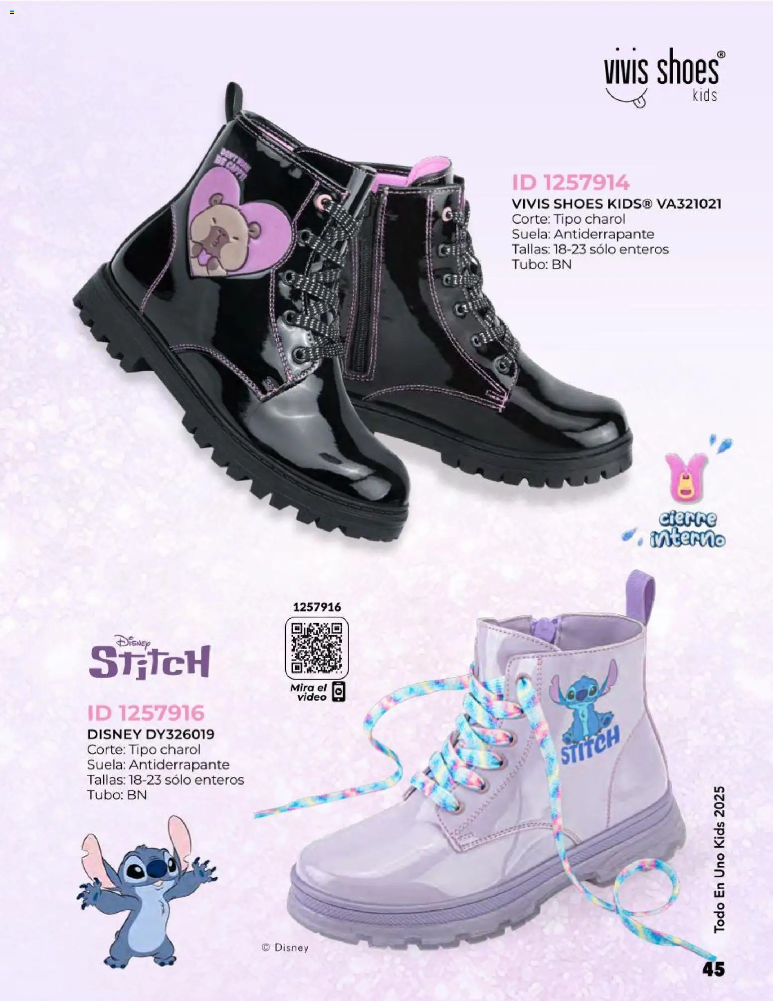 Nuevas ofertas de Price Shoes válidas en toda la República Mexicana desde el 27.10.2025. ¡Encuentra las mejores ofertas en Price Shoes catálogo Kids todo en uno! | Página: 45 | Productos: Video