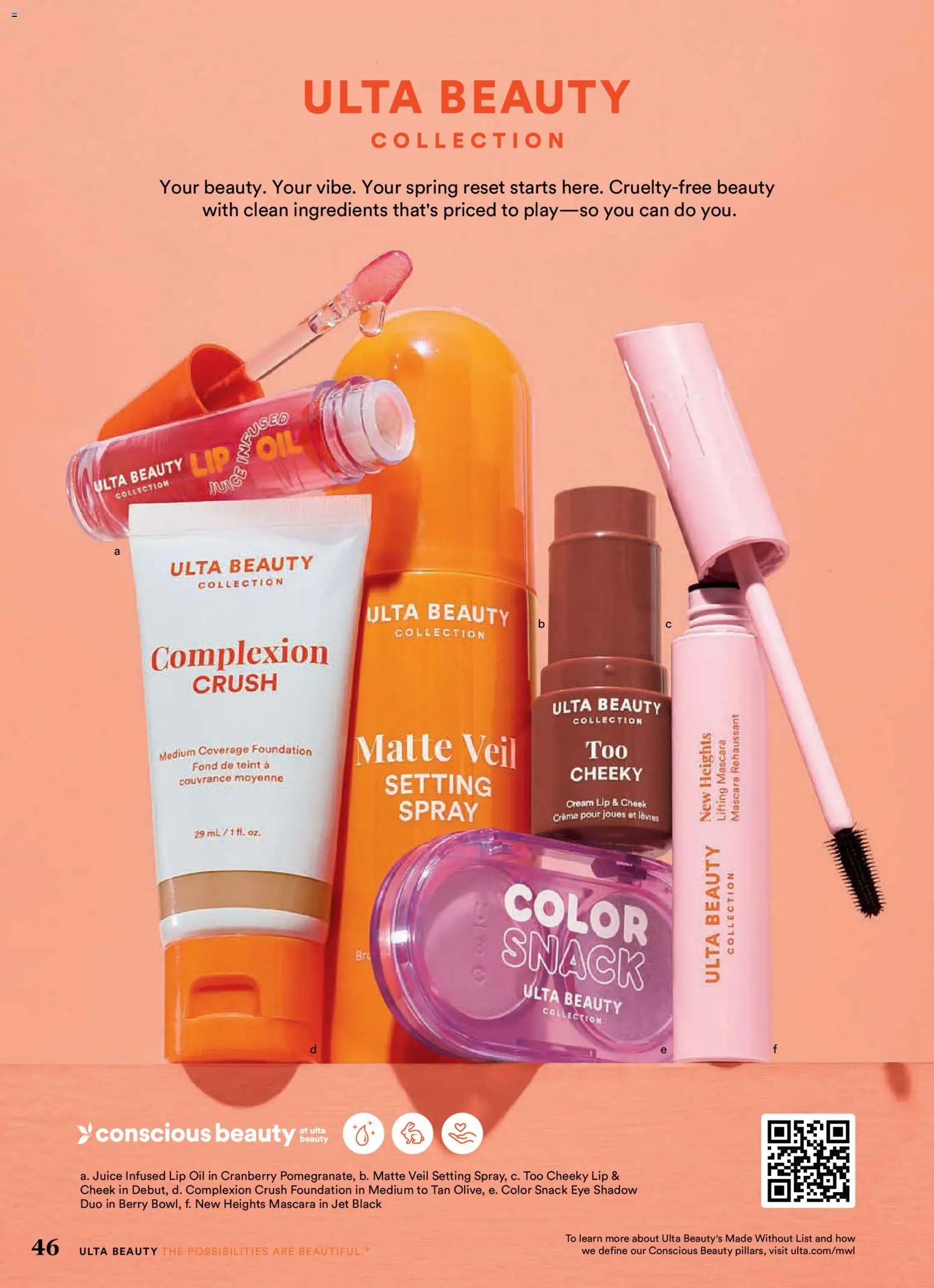 Ulta Beauty - 4.19.26 - 5.10.26 - valid from 19.04.2026 | Page: 46 | Products: Foundation, Mascara, Oil, Cream