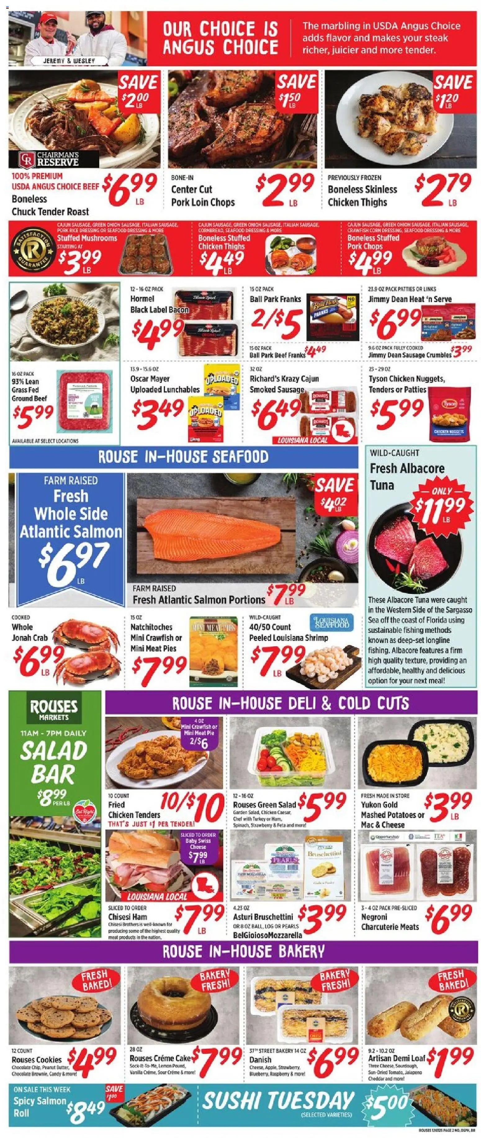 Rouses Weekly Ad - LA - valid from 03.12.2025 | Page: 4 | Products: Cheese, Rice, Lemon, Onion