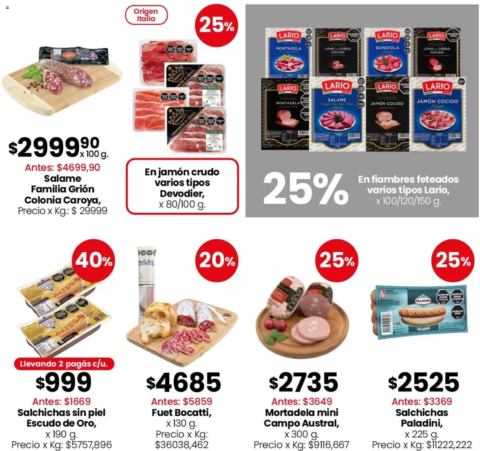 Coto - Ofertas │ válido desde el 16.03.2026 | Página: 11 | Productos: Jamón crudo, Mortadela, Jamón, Cerdo