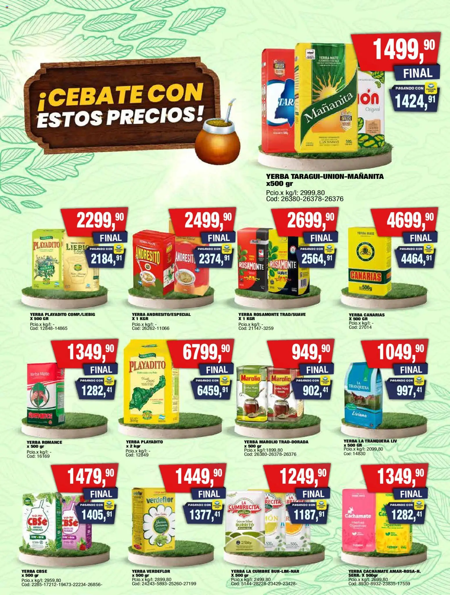 Maxiconsumo ofertas │ válido desde el 05.01.2026 | Página: 10 | Productos: Mate, Yerba