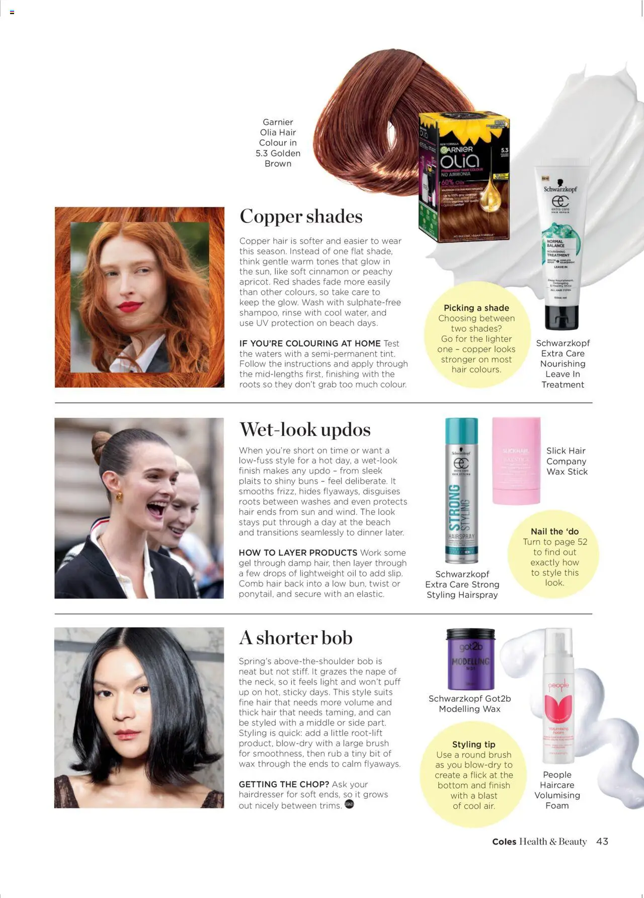 Coles catalogue - valid from 07.10.2025 | Page: 43 | Products: Light, Oil, Hair colour, Treatment