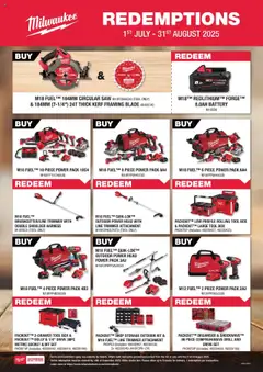 The Tool Shed catalogue preview  - valid from 01.07.2025