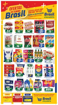 Brasil Atacadista - Ofertas da semana - Pré-Visualização do folheto da loja Brasil Atacadista, válido de 20.04.2026