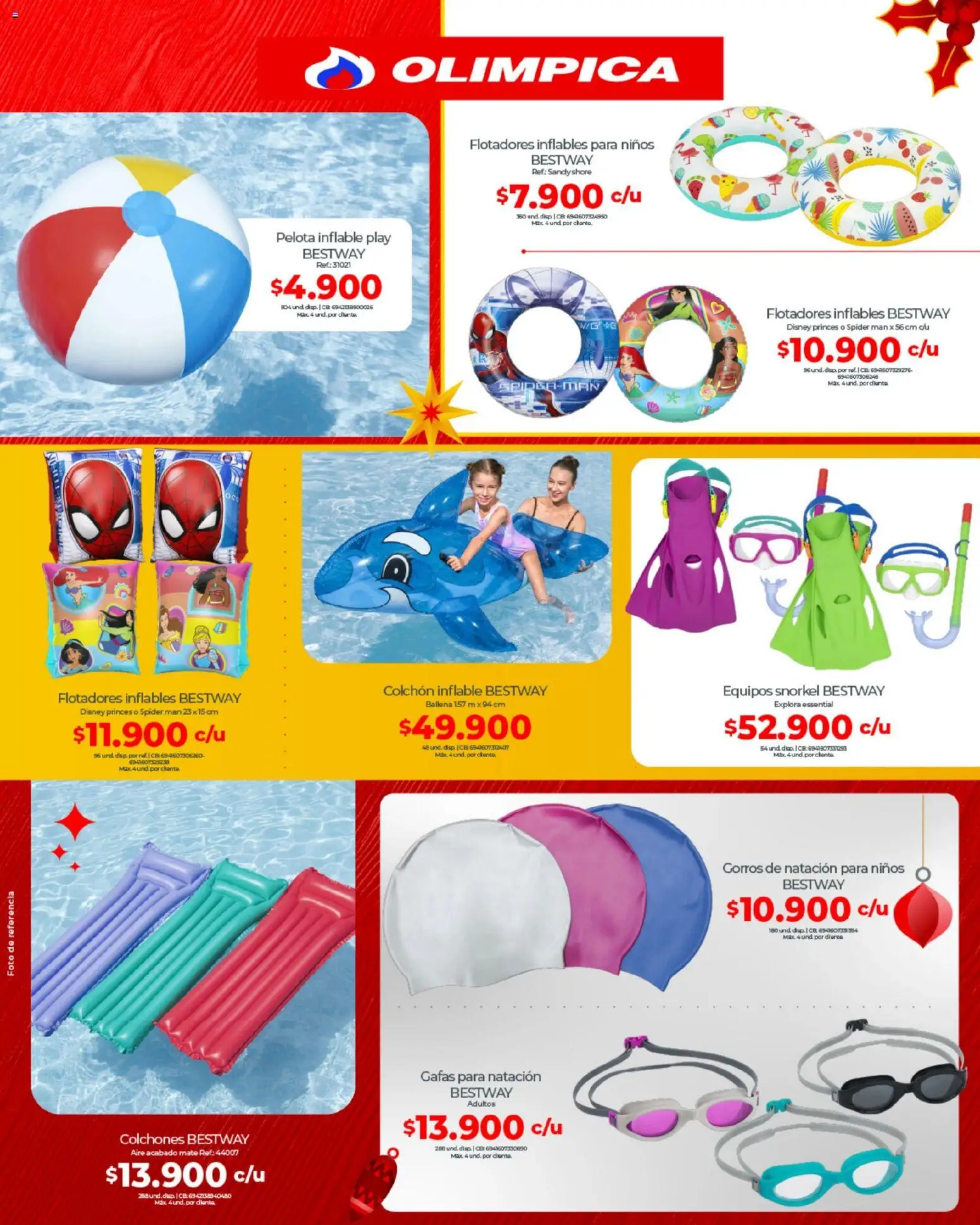 Olímpica revista - valida desde el 05.12.2025 | Página: 10 | Productos: Colchón, Colchón inflable