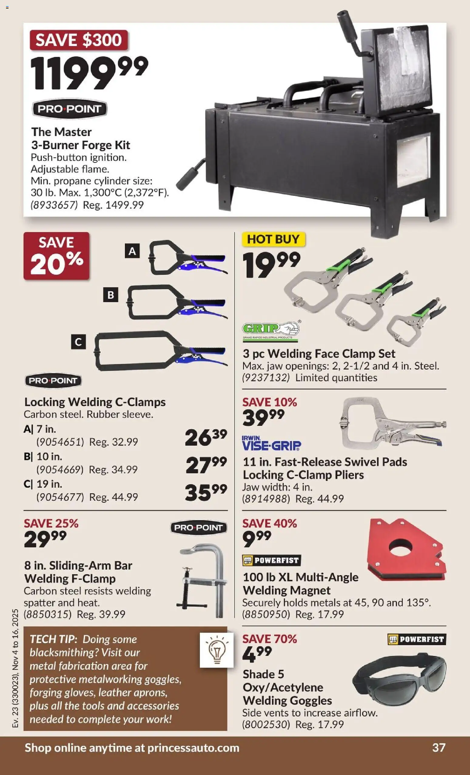 Princess Auto flyer valid from 04.11.2025 | Page: 44 | Products: PC