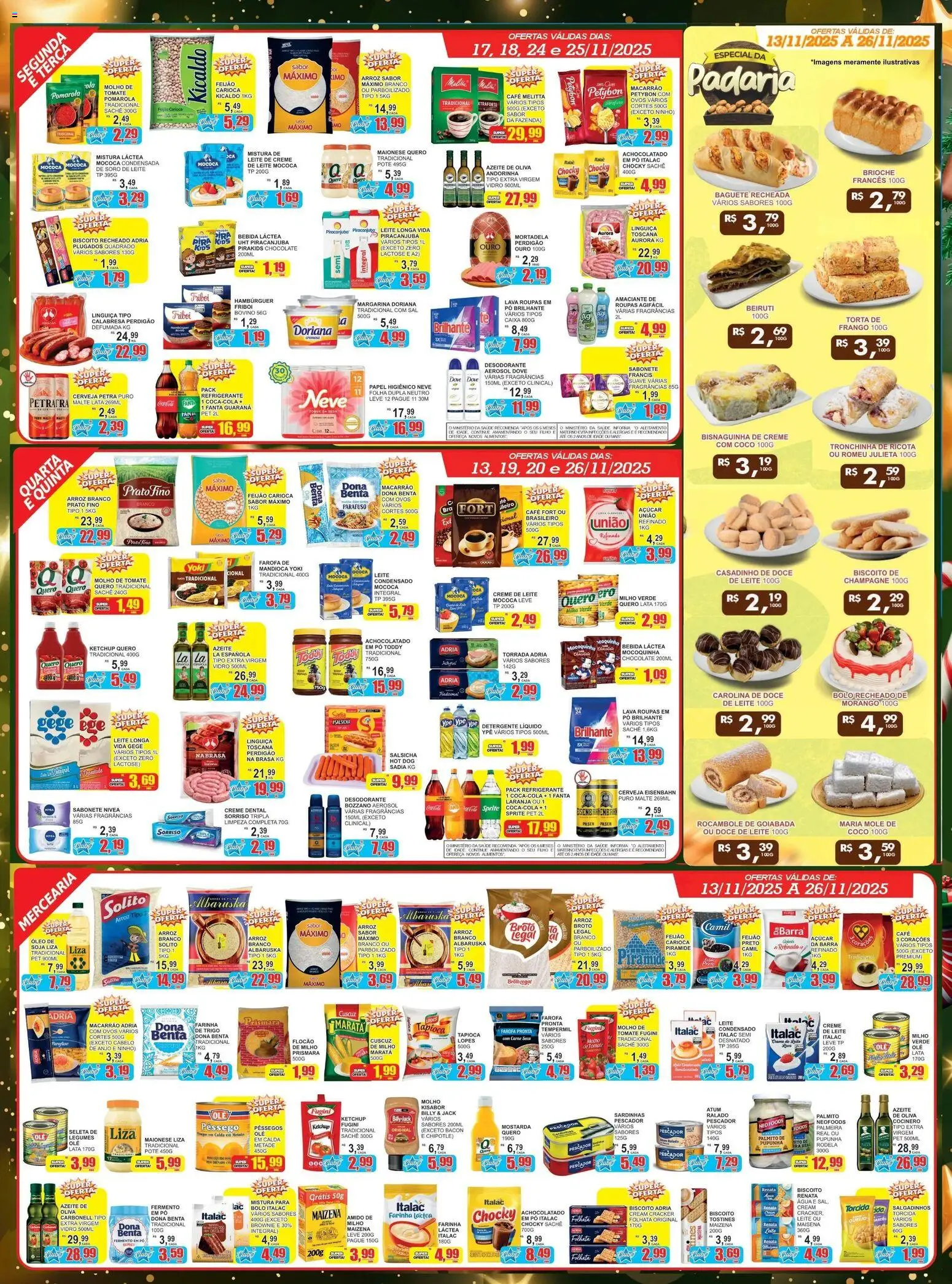Estrela Azul Folheto - válido de 13.11.2025 | Página: 2 | Produtos: Champagne, Palmito, Ricota, Creme dental
