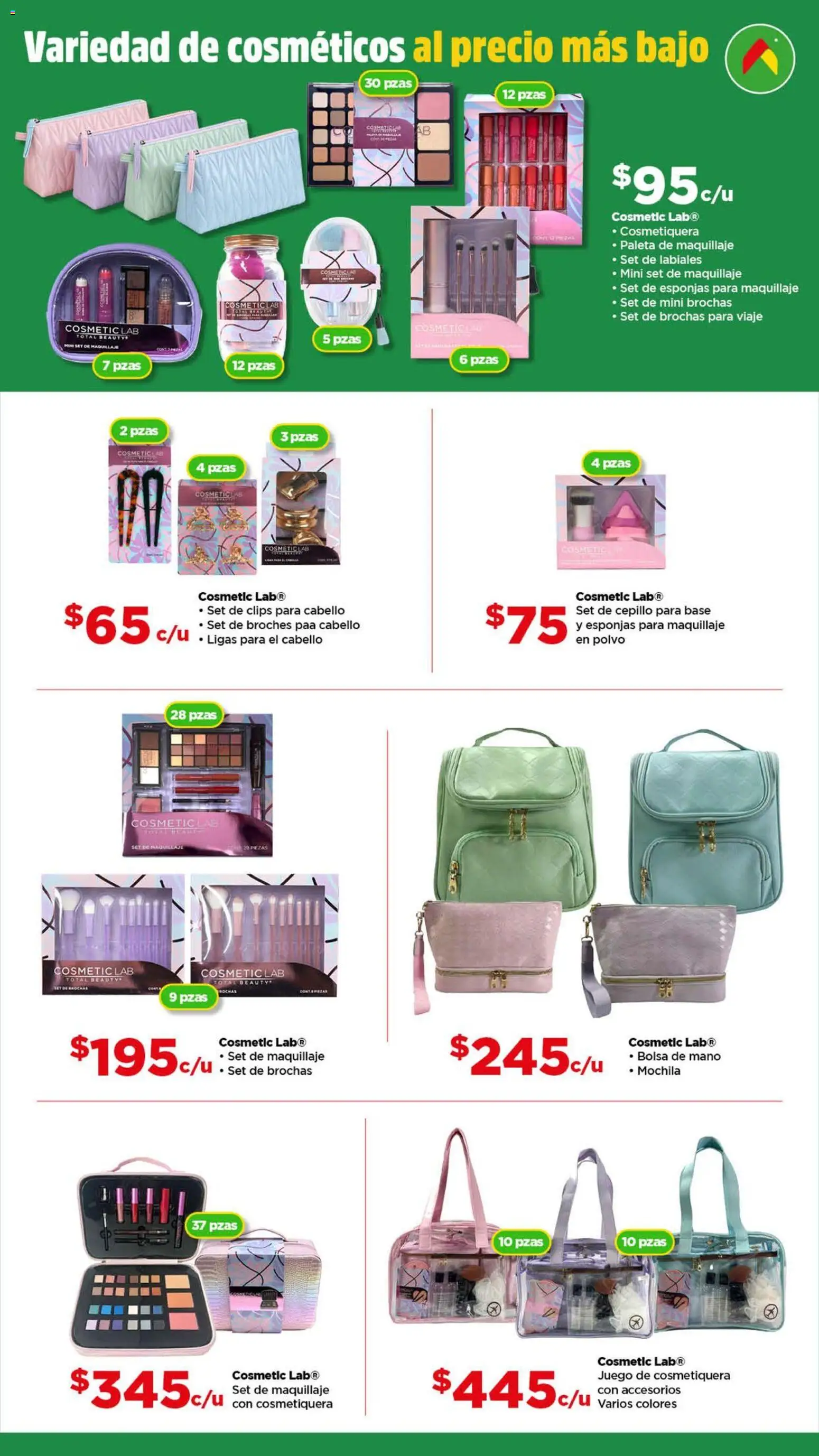 Nuevas ofertas de Bodega Aurrerá válidas en toda la República Mexicana desde el 11.02.2026. ¡Encuentra las mejores ofertas en Bodega Aurrerá folleto Más productos y más ahorros! | Página: 6 | Productos: Paleta, Bolsa, Juego, Maquillaje