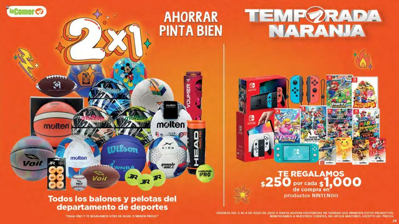 Nuevas ofertas de La Comer válidas en toda la República Mexicana desde el 02.07.2025. ¡Encuentra las mejores ofertas en La Comer folleto! | Página: 28 | Productos: Té