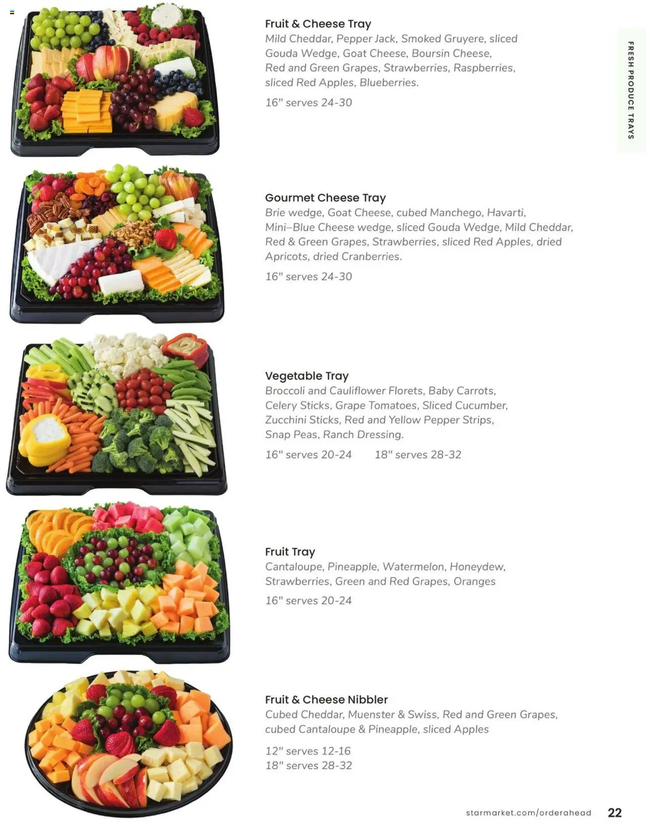 Star Market Entertaining Guide - valid from 01.01.2025 | Page: 23 | Products: Cheese, Apples, Oranges, Pepper