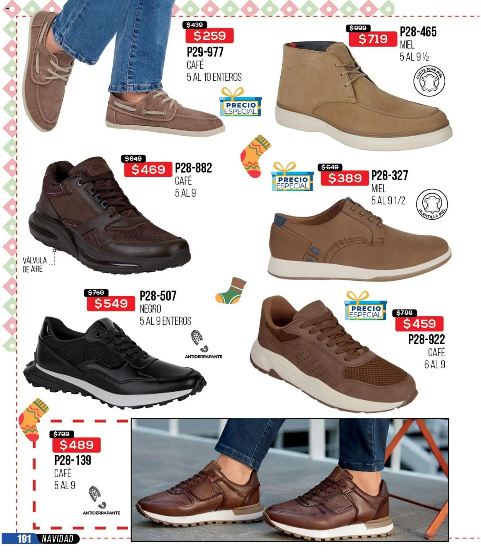 Nuevas ofertas de Cklass válidas en toda la República Mexicana desde el 30.11.2025. ¡Encuentra las mejores ofertas en Cklass catálogo Rebajas Navideñas Calzado! | Página: 192 | Productos: Café, Válvula