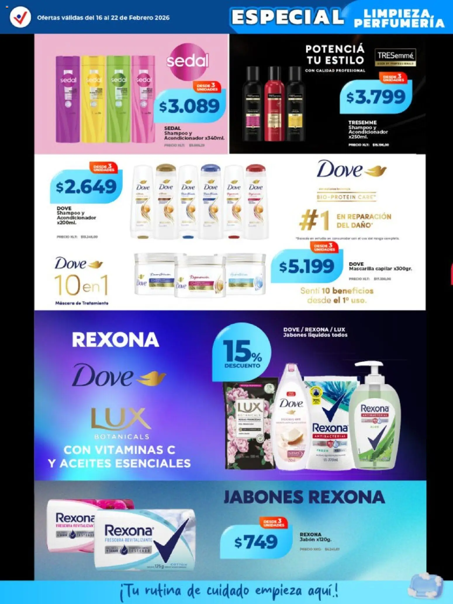 Vital - Especial limpieza │ válido desde el 16.02.2026 | Página: 2 | Productos: Vitaminas, Mascarilla, Máscara, Acondicionador