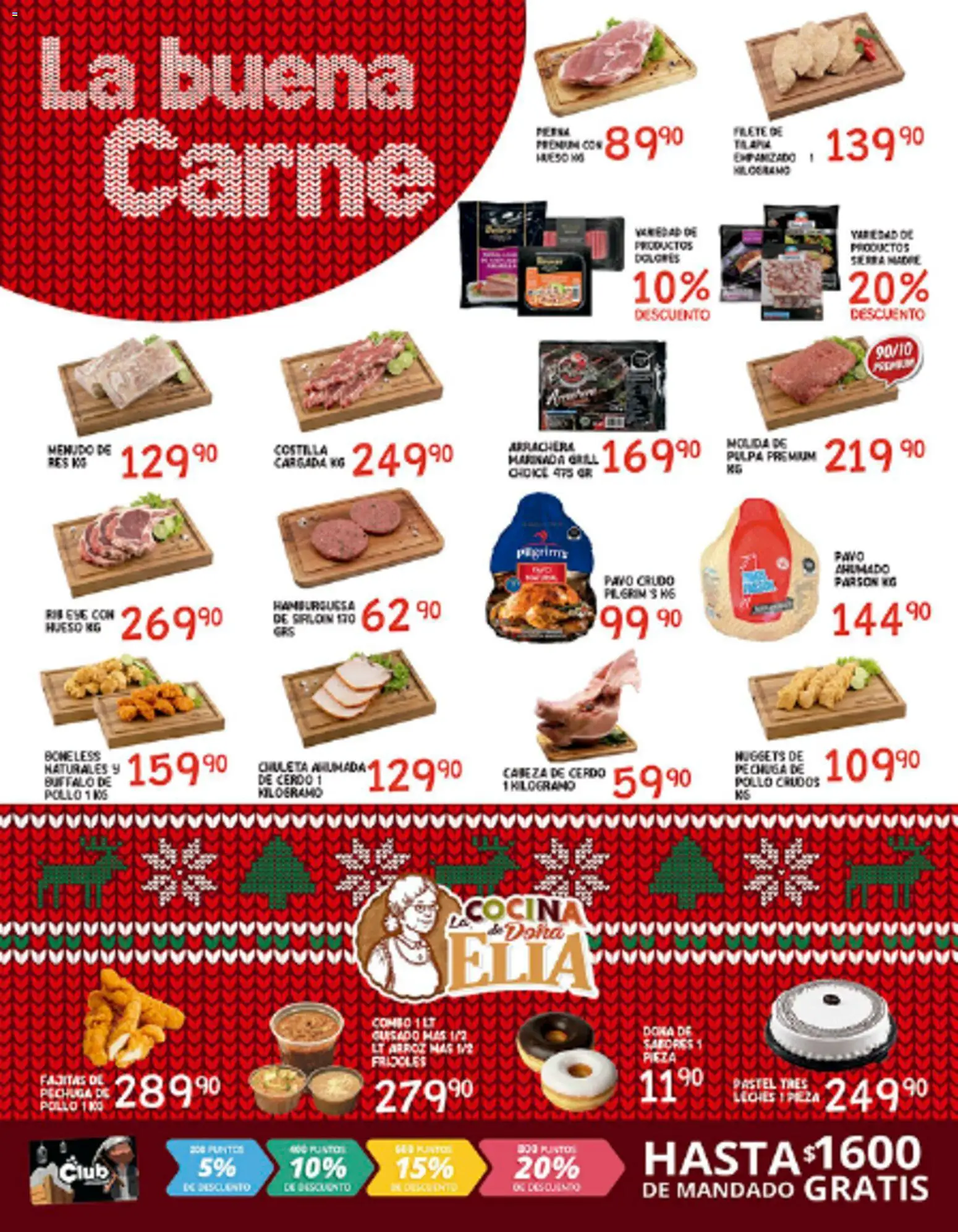 Nuevas ofertas de Alsuper válidas en toda la República Mexicana desde el 12.12.2025. ¡Encuentra las mejores ofertas en Alsuper folleto Zacatecas! | Página: 2 | Productos: Pastel, Res, Cocina, Sierra