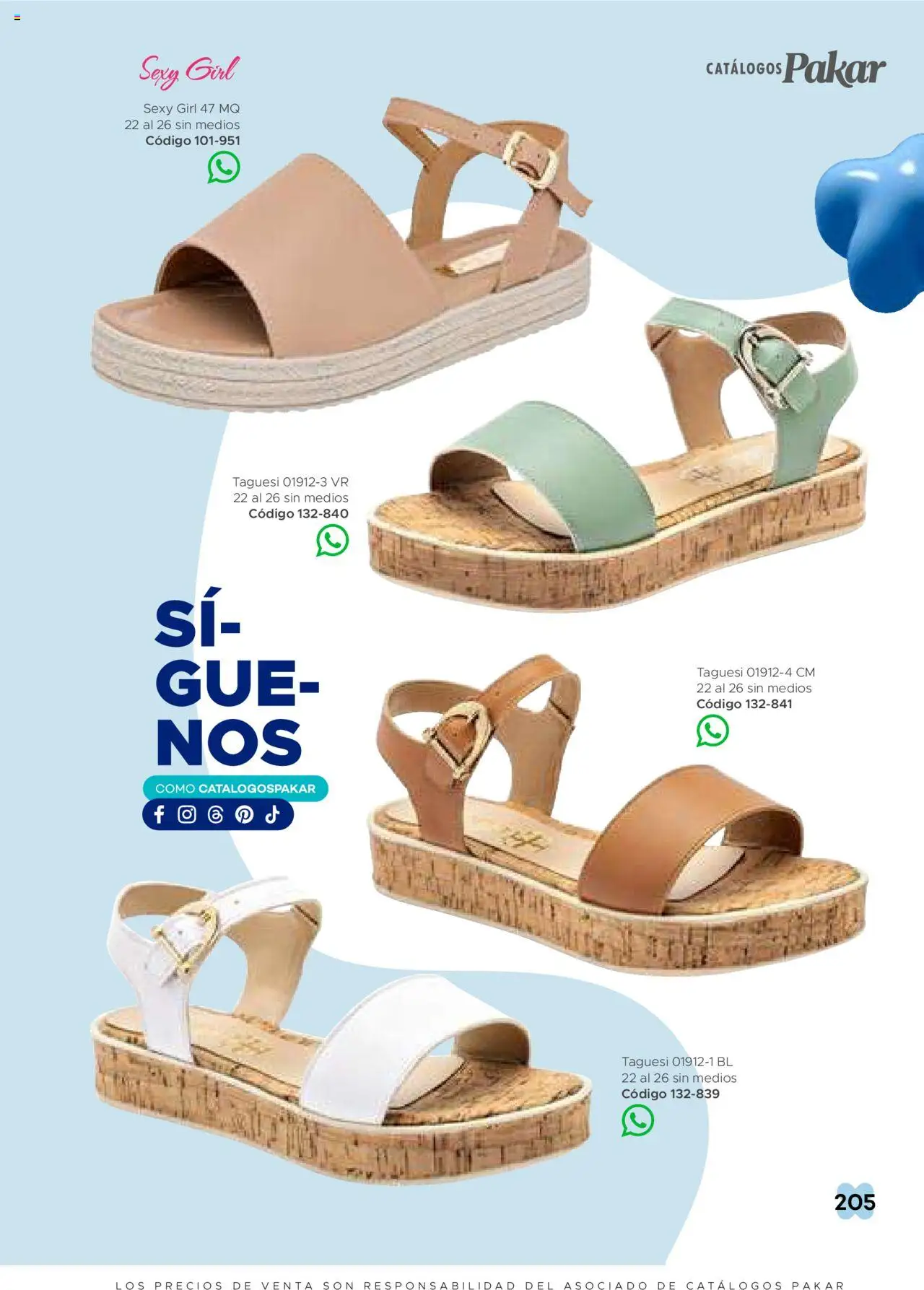 Nuevas ofertas de SC Pakar válidas en toda la República Mexicana desde el 31.01.2025. ¡Encuentra las mejores ofertas en SC Pakar catálogo Primavera Verano! | Página: 205