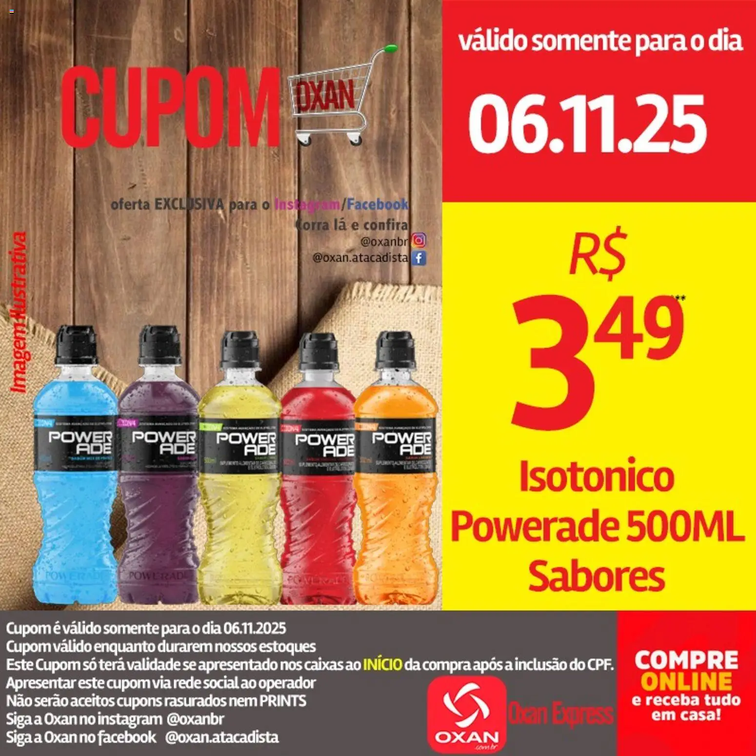 Oxan Atacadista Folheto - válido de 06.11.2025 | Página: 16 | Produtos: Isotônico